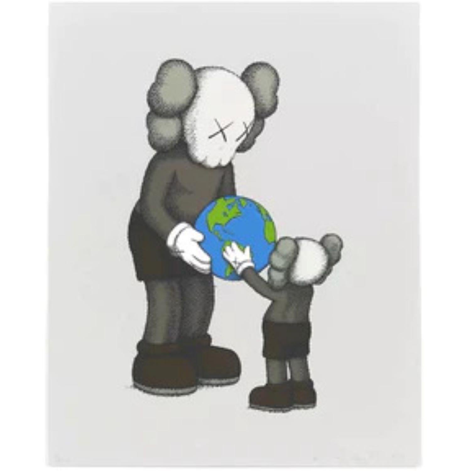 kaws the promise print