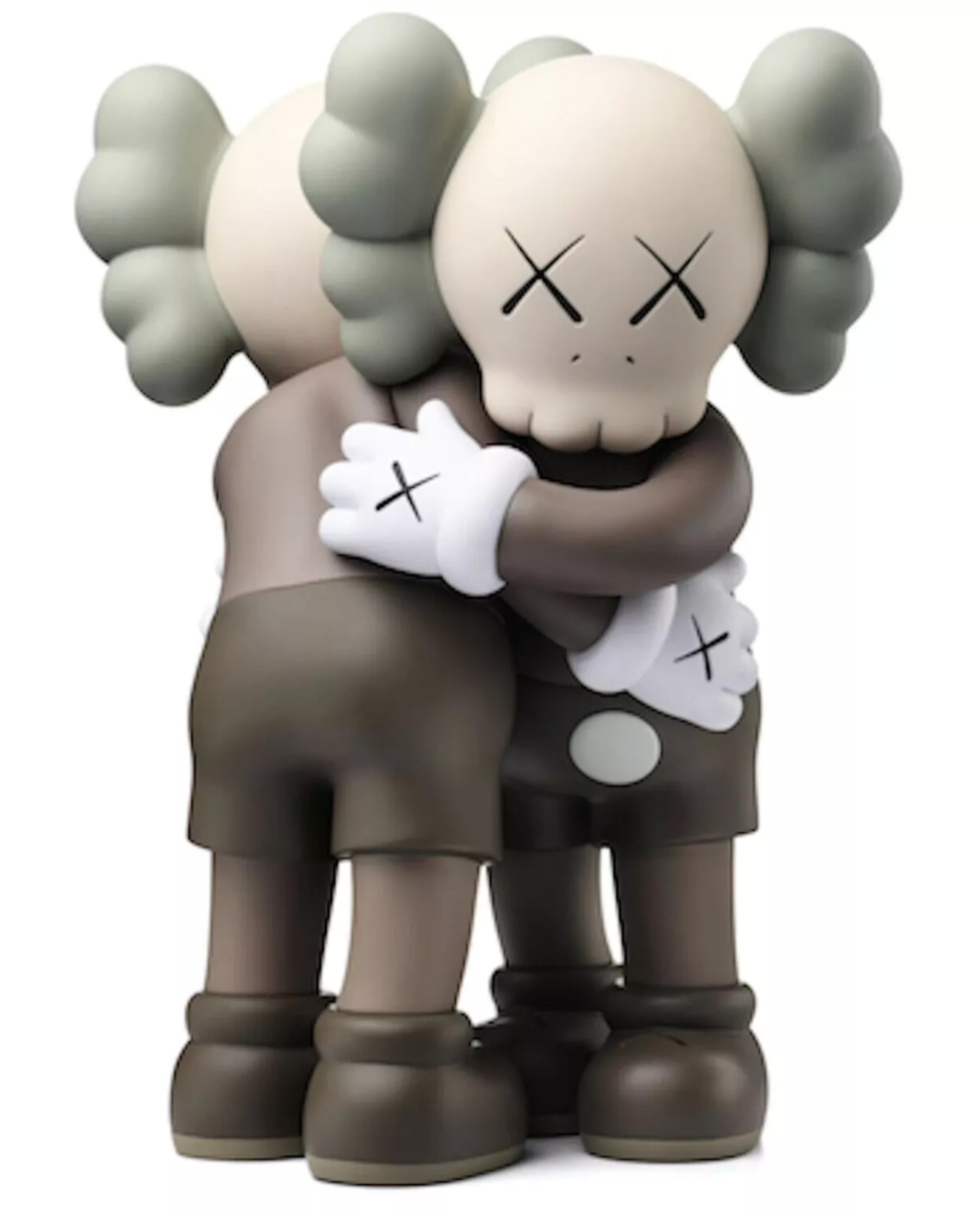KAWS
KAWS Together Companion (Marrón) - nuevo en su embalaje original con holograma, 2018
Resina moldeada y vinilo pintado (Marrón)
Placa firmada, titulada y fechada en la parte inferior
Múltiple de vinilo pintado.
10 × 8 pulgadas
Fabricado por KAWS