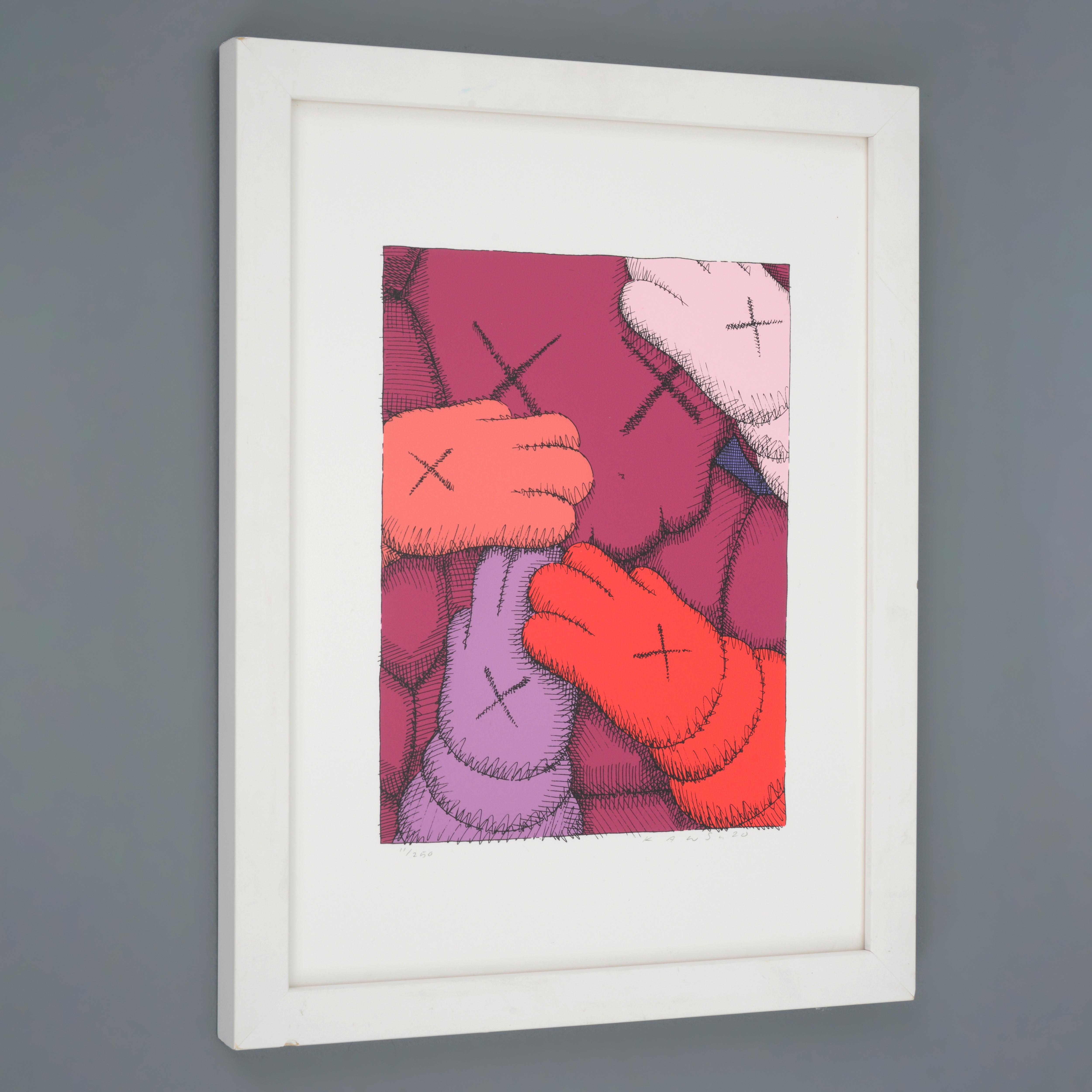 KAWS URGE 2 Siebdruck im Angebot 1