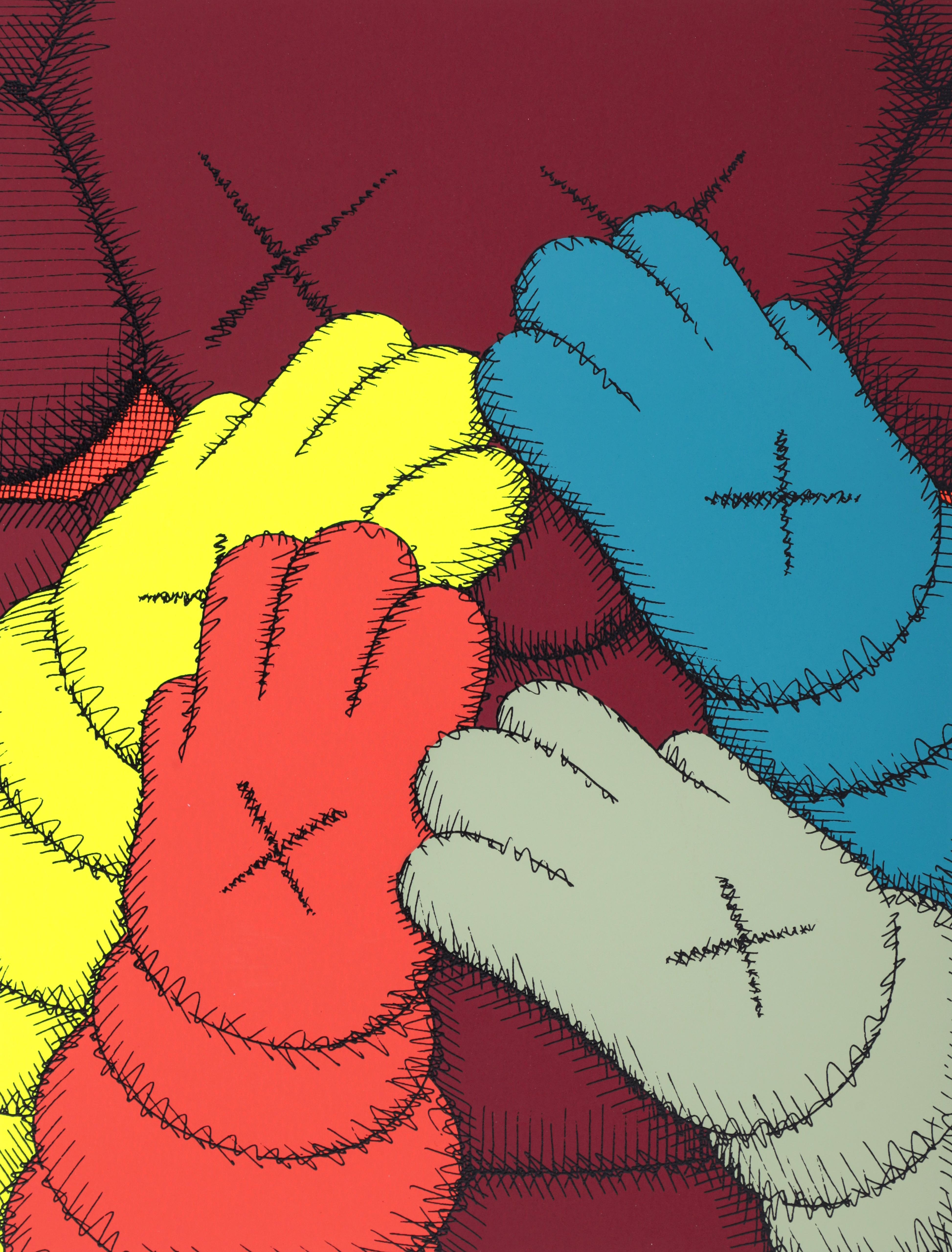 KAWS URGE 4 Sérigraphie en vente 2