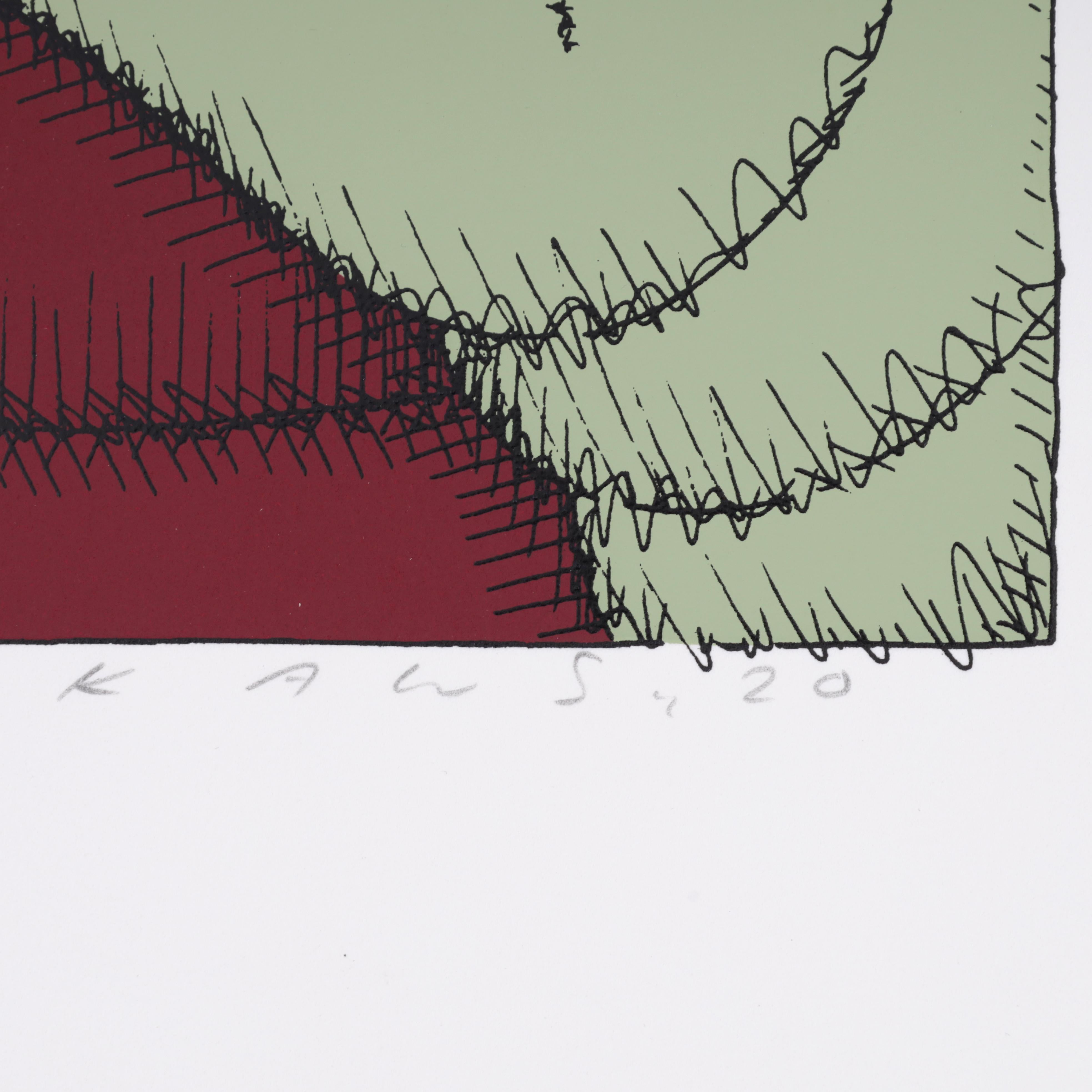 KAWS URGE 4 Sérigraphie en vente 3