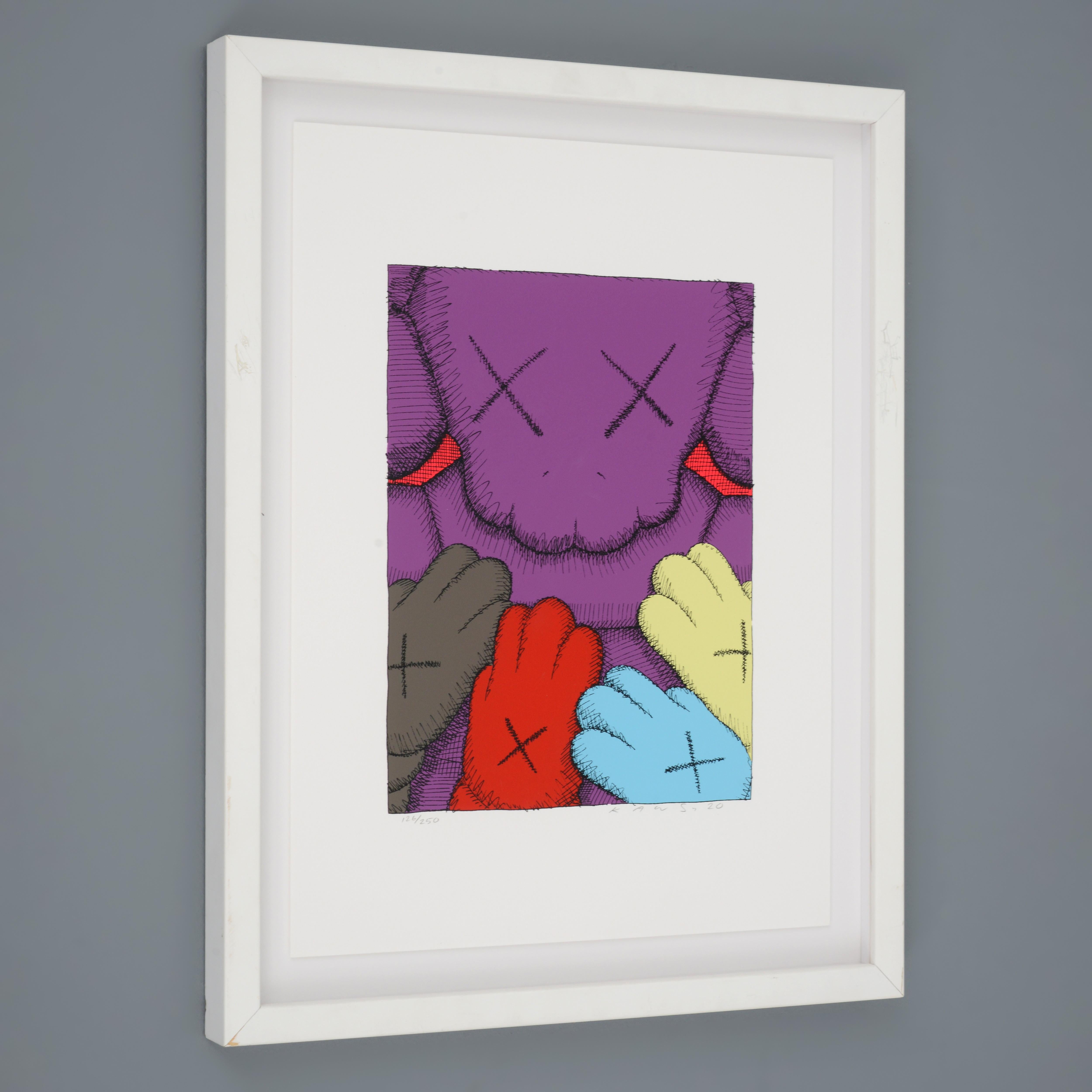 KAWS URGE X Screenprint For Sale 1