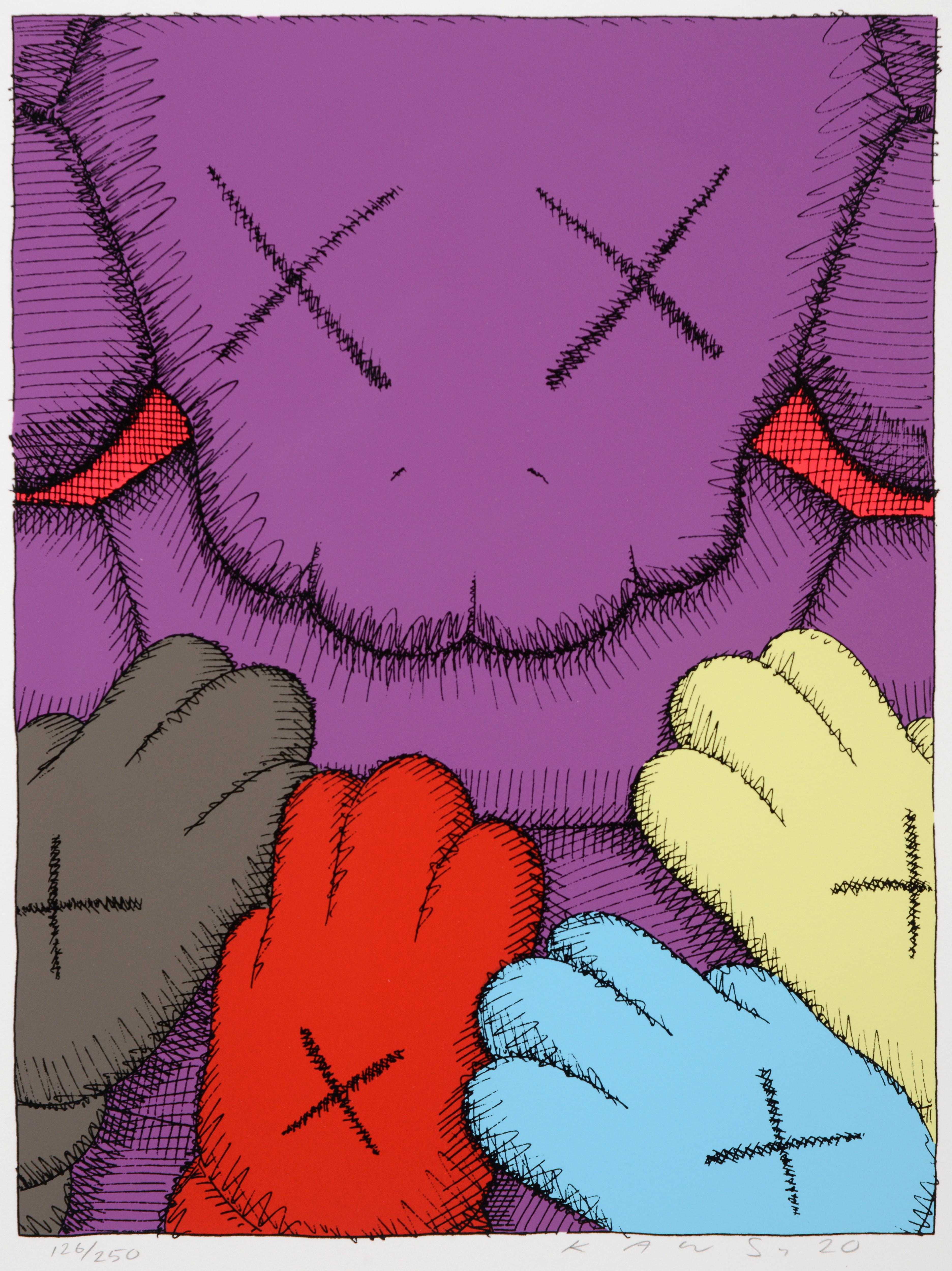 KAWS URGE X Serigrafía