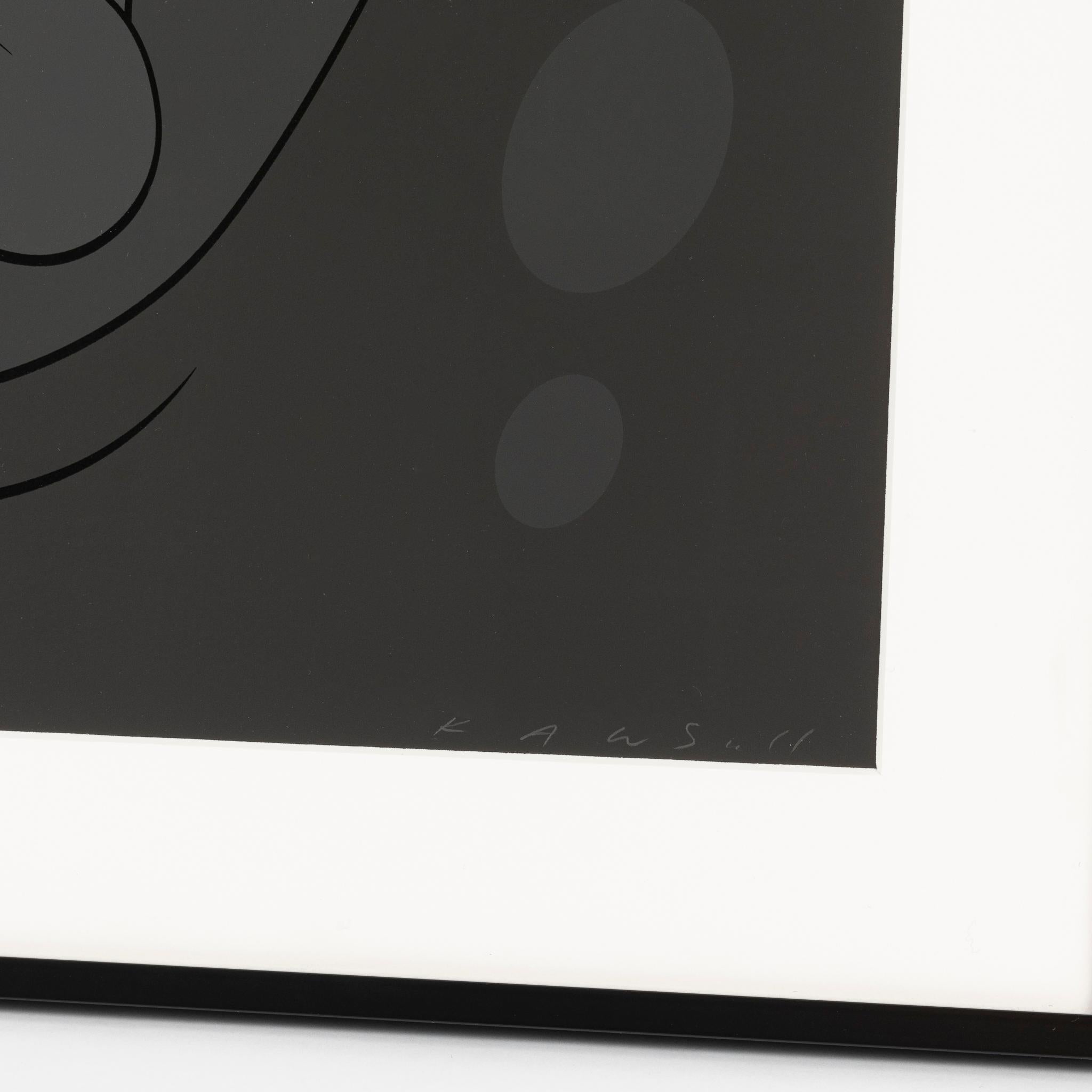 Kawsbob (Negro) - Print de KAWS