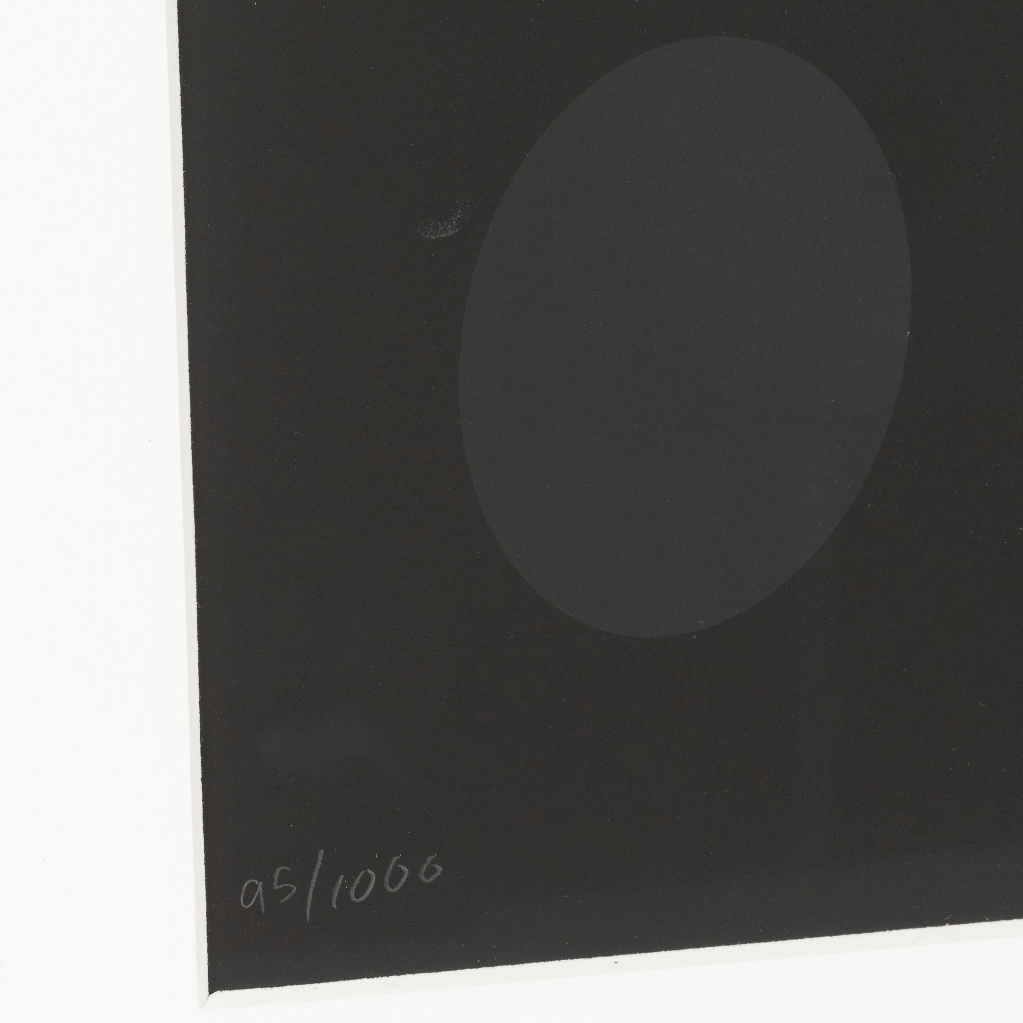 Kawsbob (Negro) - Print Contemporáneo de KAWS