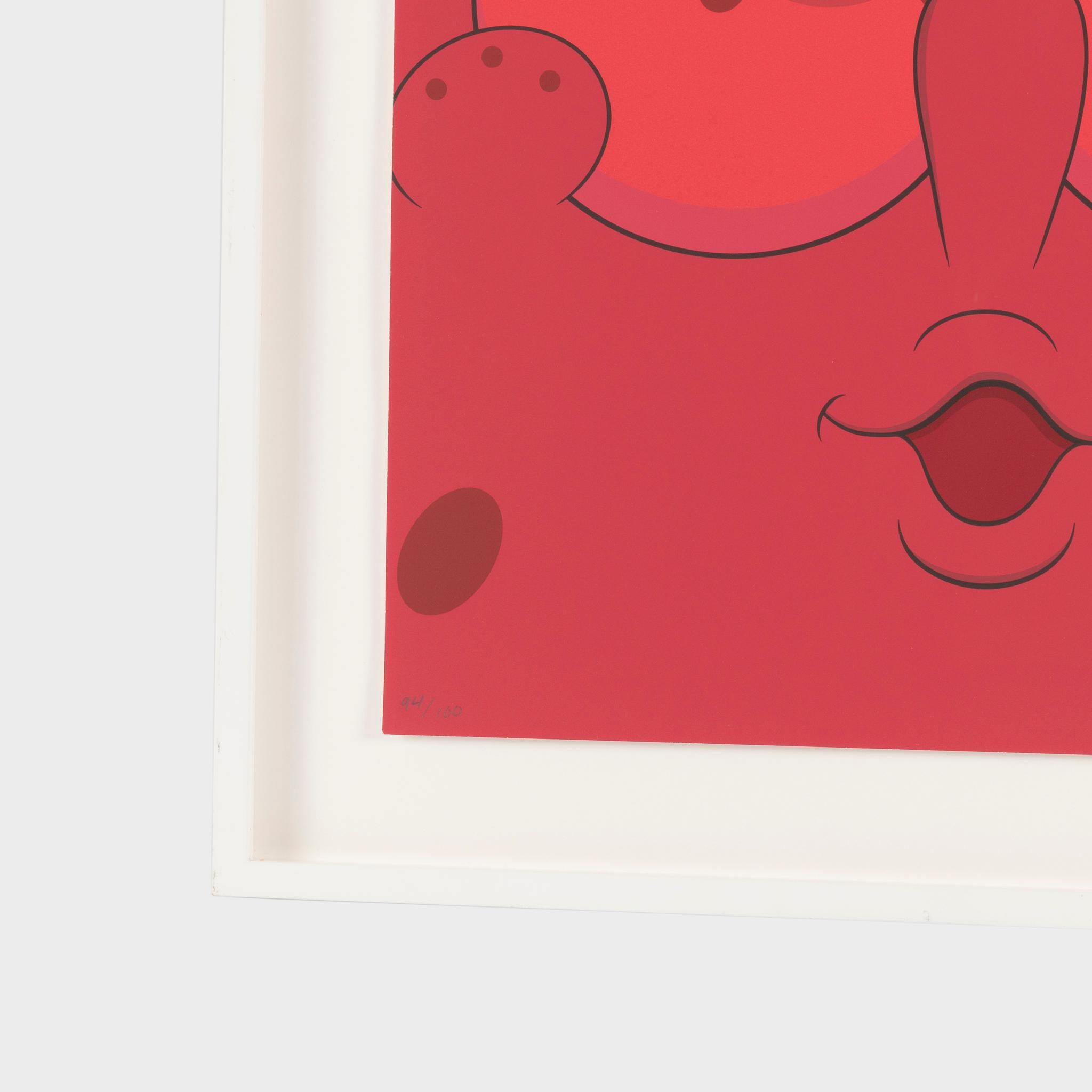 Kawsbob (Rojo) - Print de KAWS