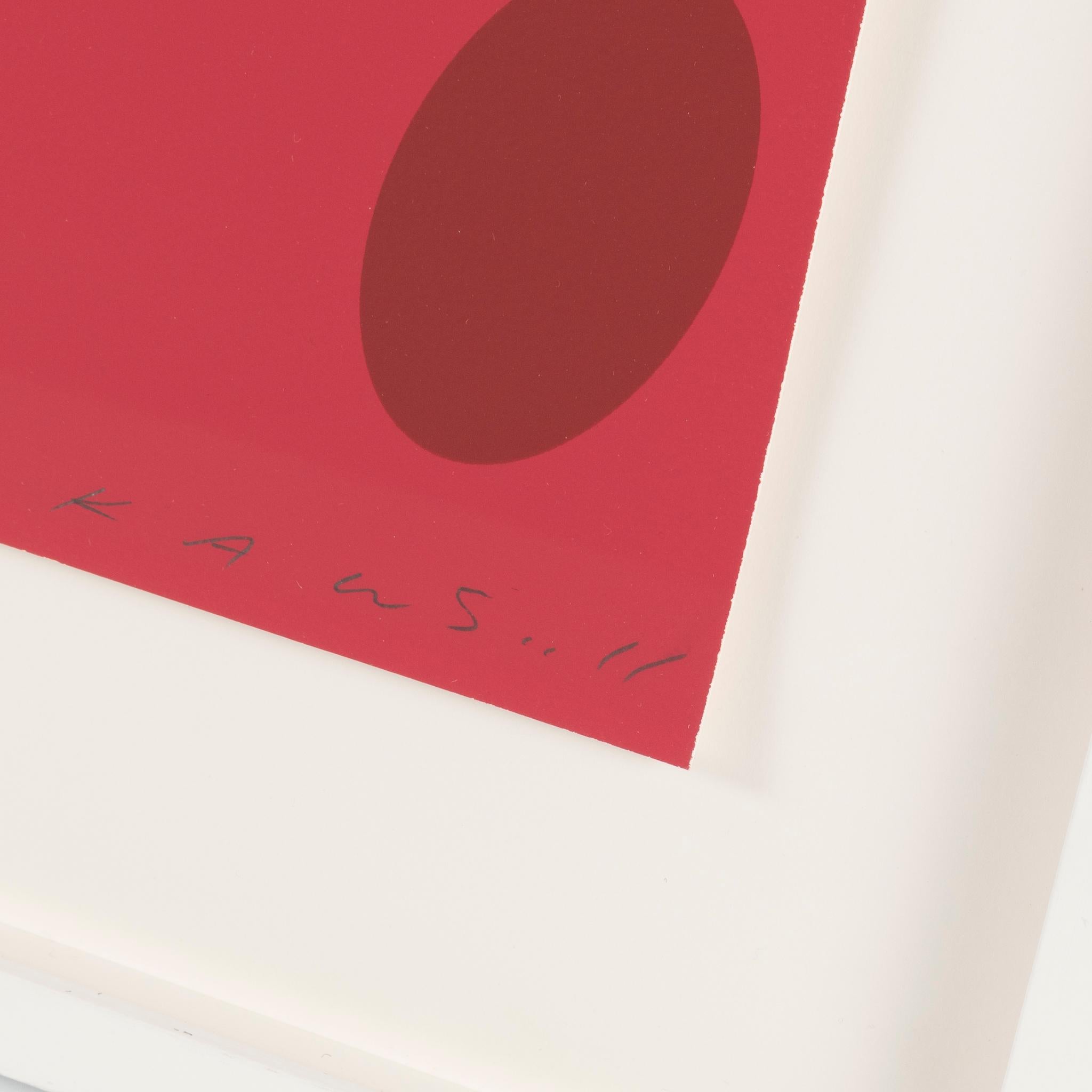 Kawsbob (Rojo) - Print Contemporáneo de KAWS