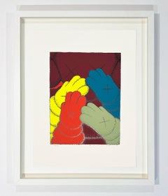 Original KAWS Signed Screenprint, 2020, URGE 4