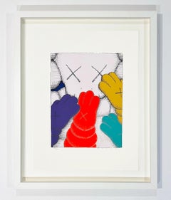 Original KAWS Signed Screenprint, 2020, URGE 5