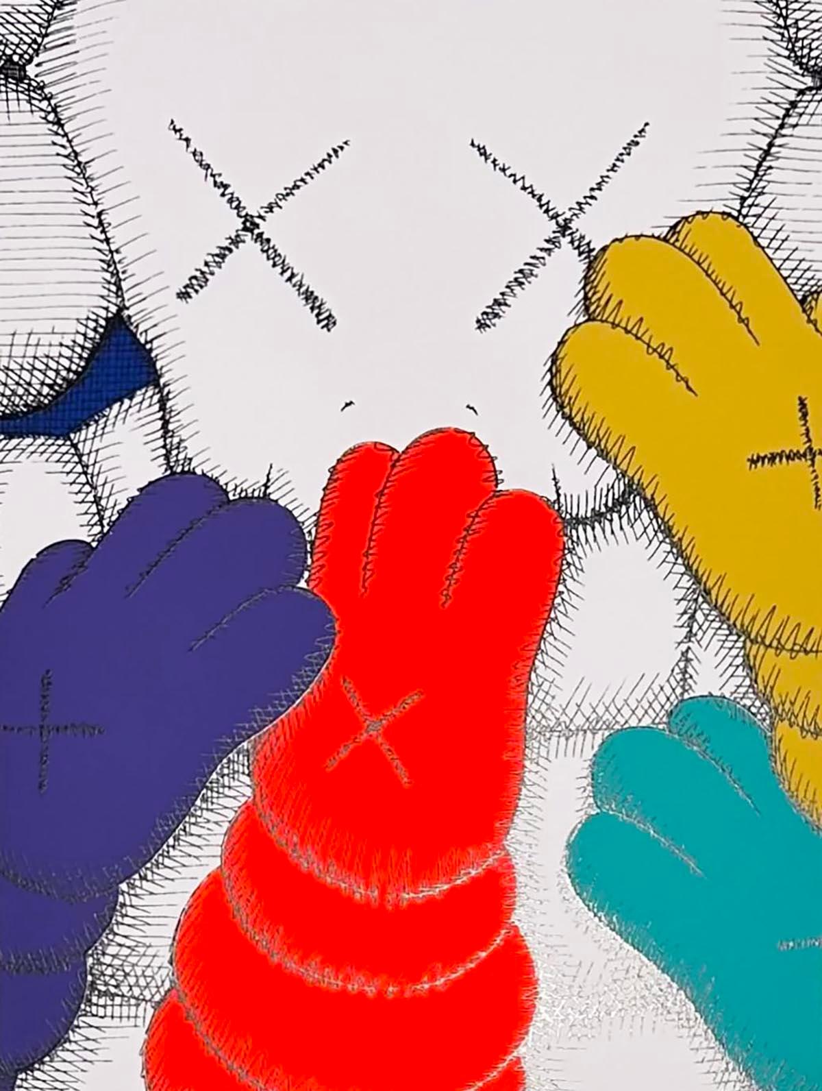 Original KAWS Signed Screenprint, 2020, URGE 5