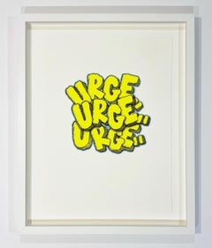 Original KAWS Signed Screenprint, 2020, URGE Title Page