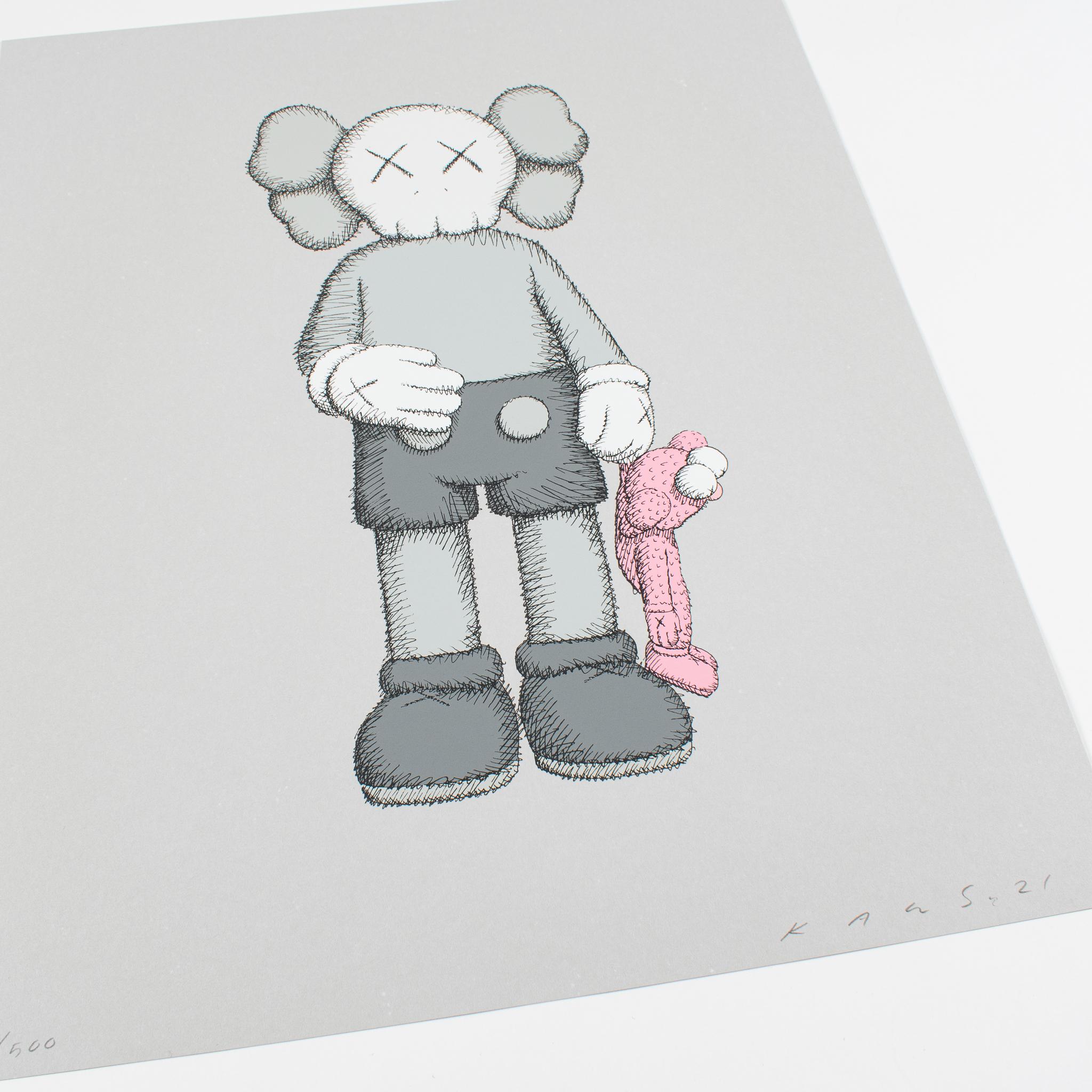 kaws coloring sheet