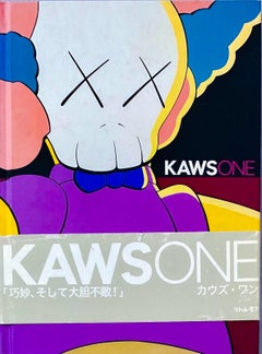 Signed KAWS ONE monograph (signed KAWS Tokyo 2001)