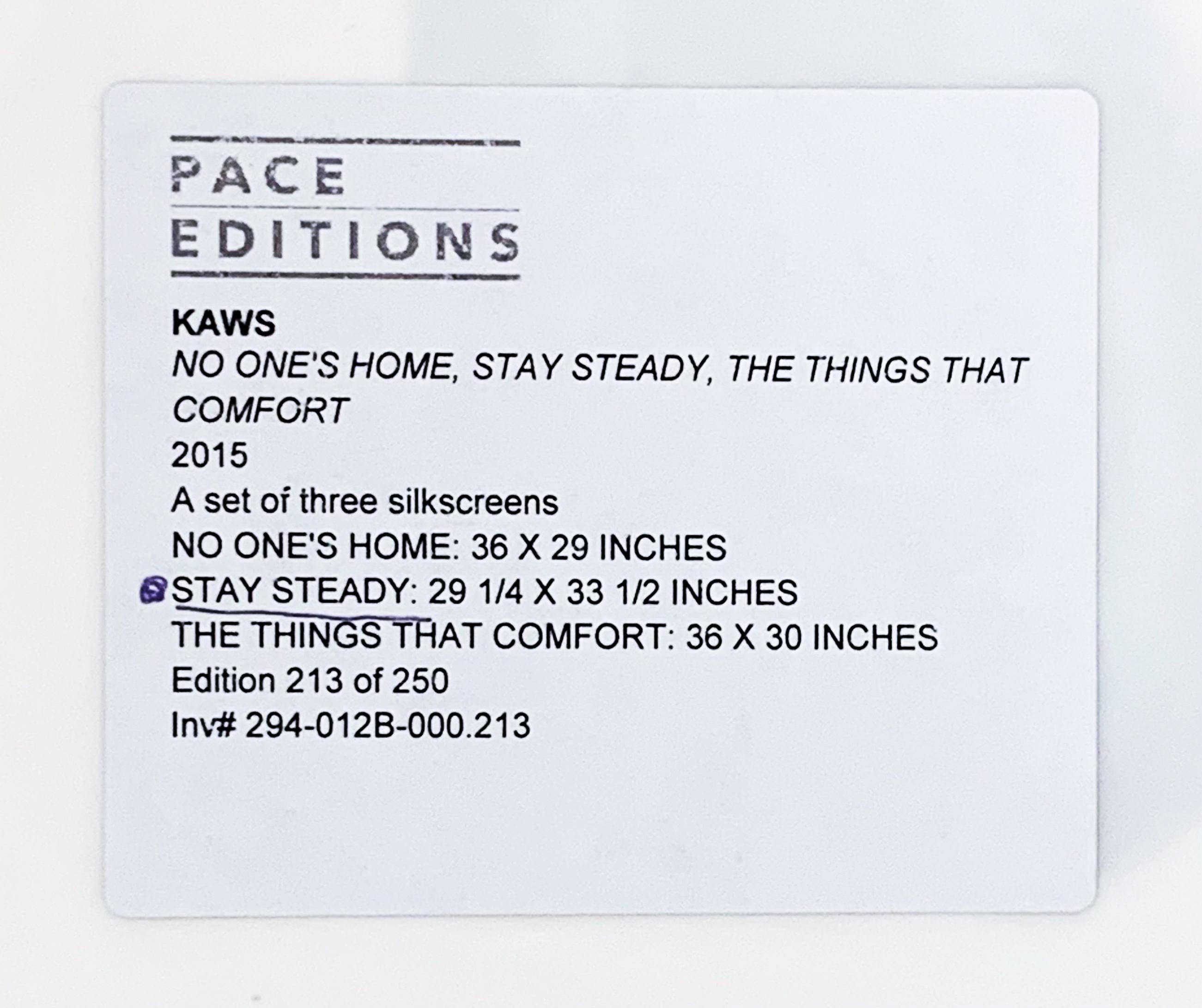  Stay Steady - Purple Animal Print by KAWS