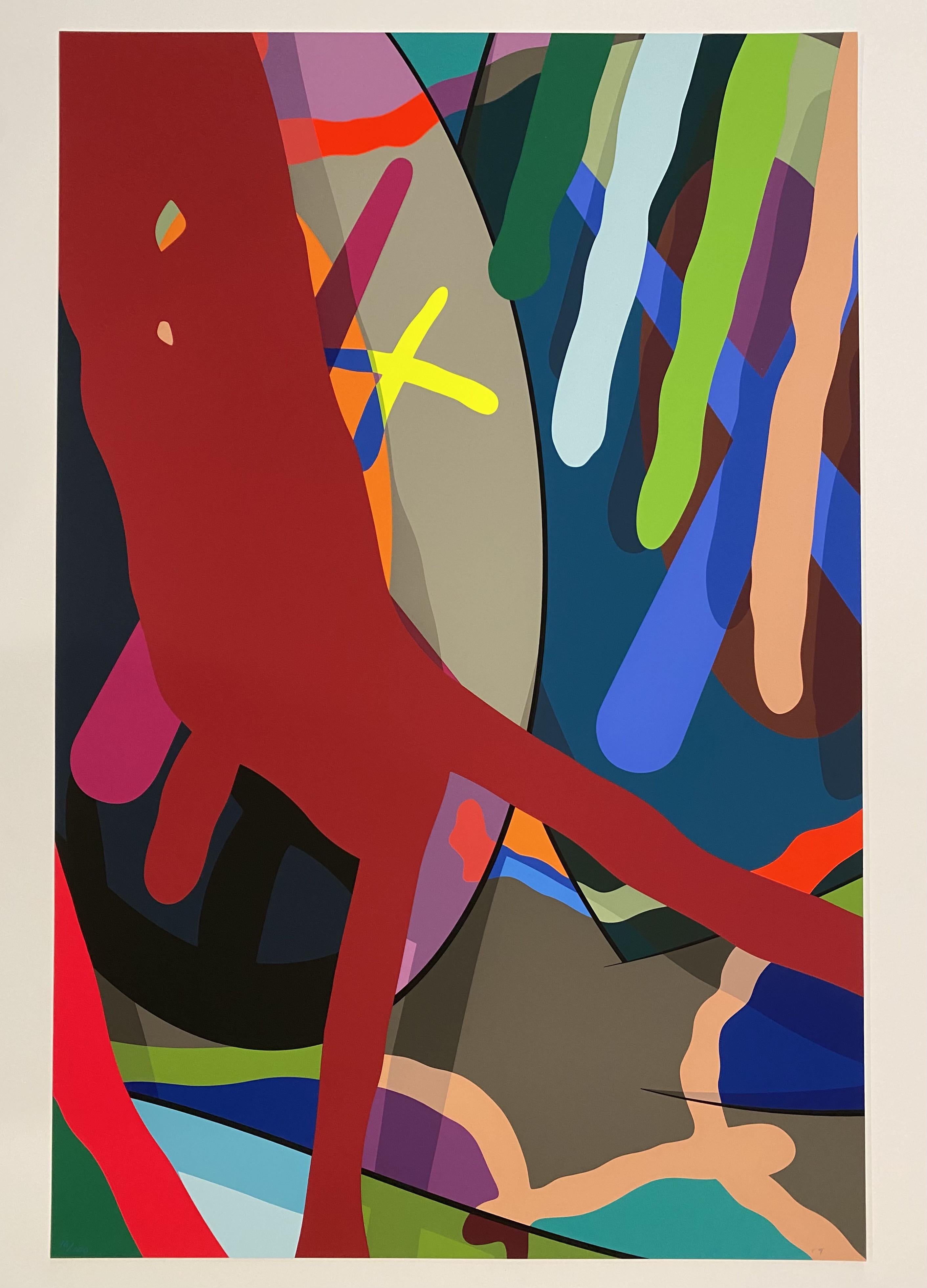 KAWS Abstract Print - Tension No. 10