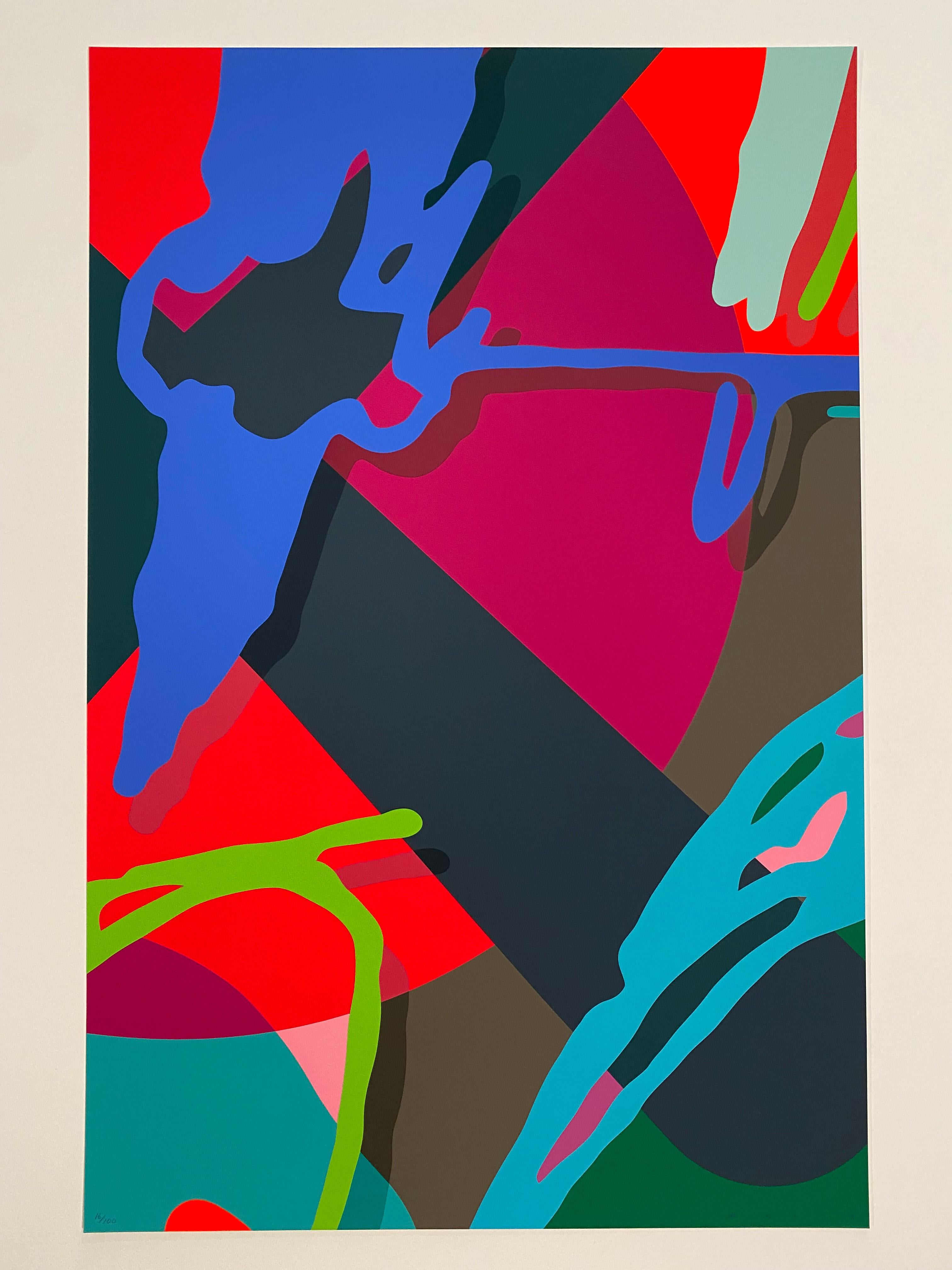 KAWS Abstract Print - Tension No. 9