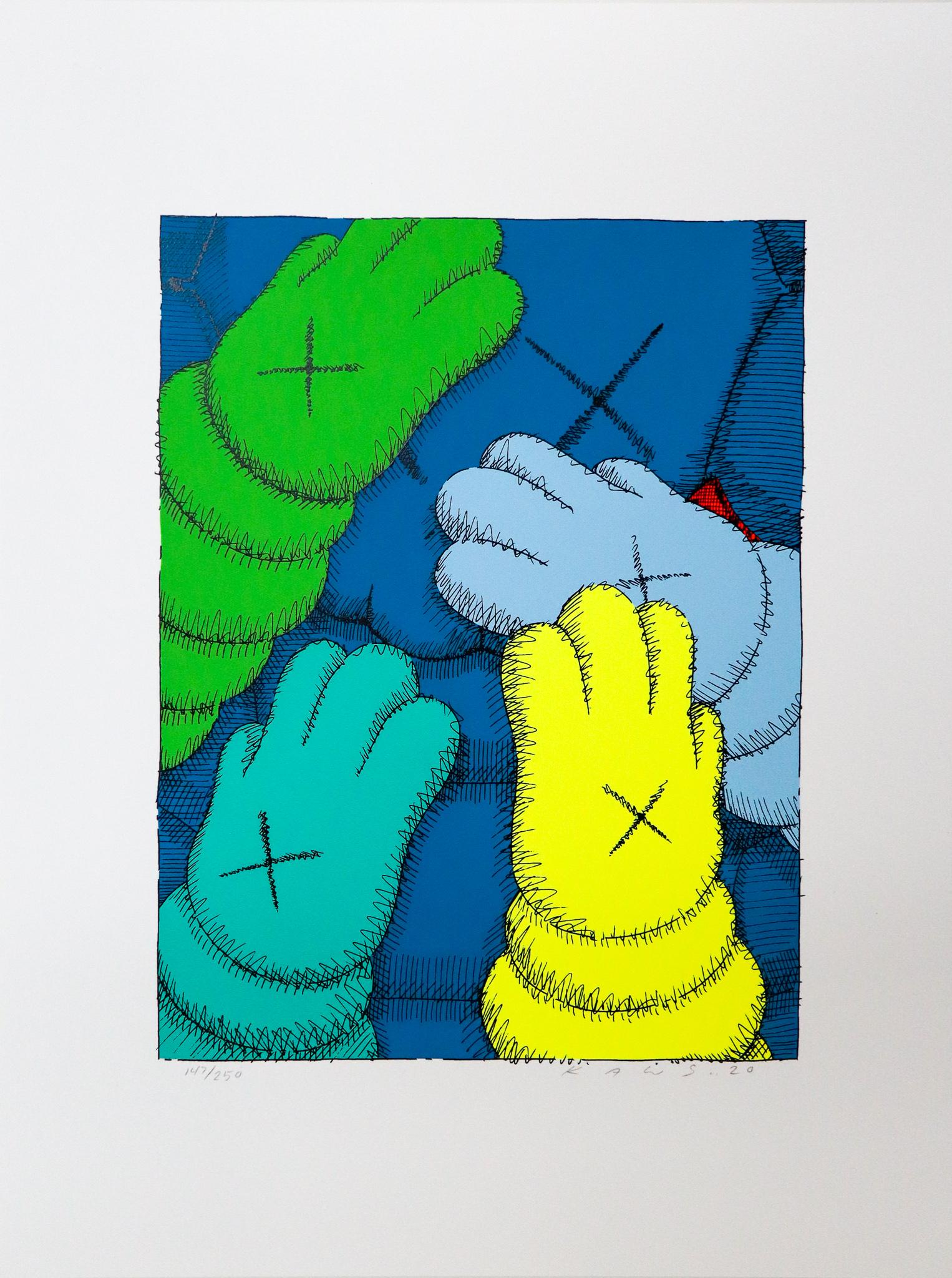 KAWS
Untitled from Urge (Powder Blue)
From the rare limited edition of 250
Original Screen print on paper
Hand signed and numbered
MINT Condition
