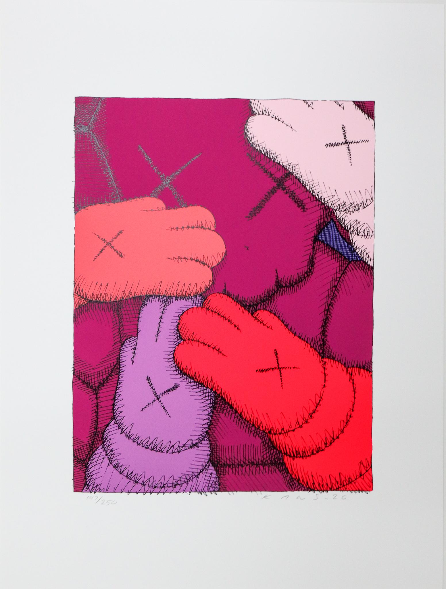 KAWS
Untitled from Urge (Maroon)
From the rare limited edition of 250
Original Screen print on paper
Hand signed and numbered
MINT Condition
