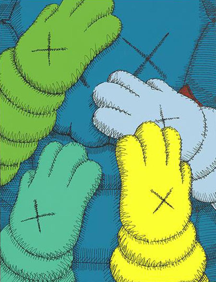 KAWS Figurative Print - URGE No. 3