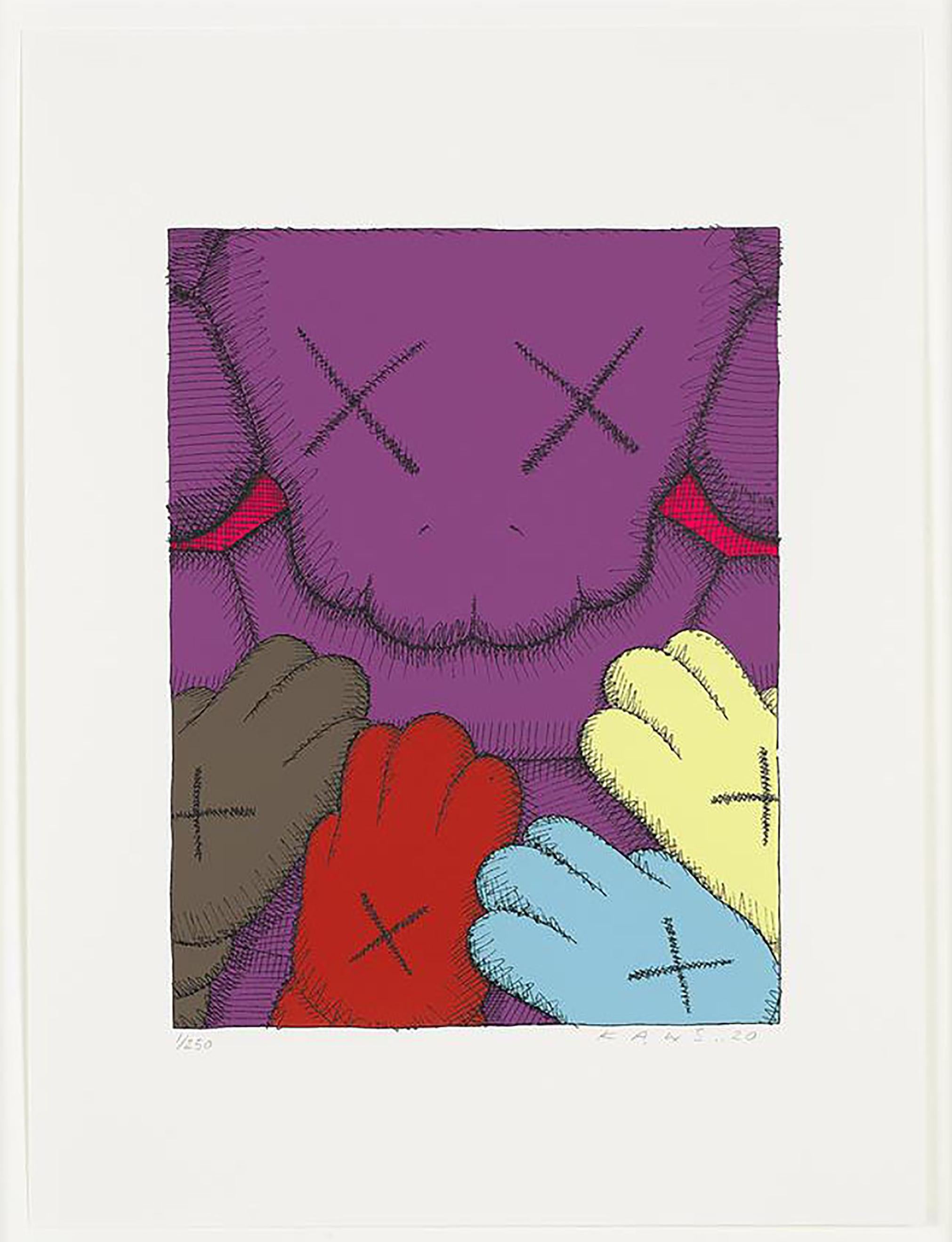 URGE No. 8 - Print by KAWS