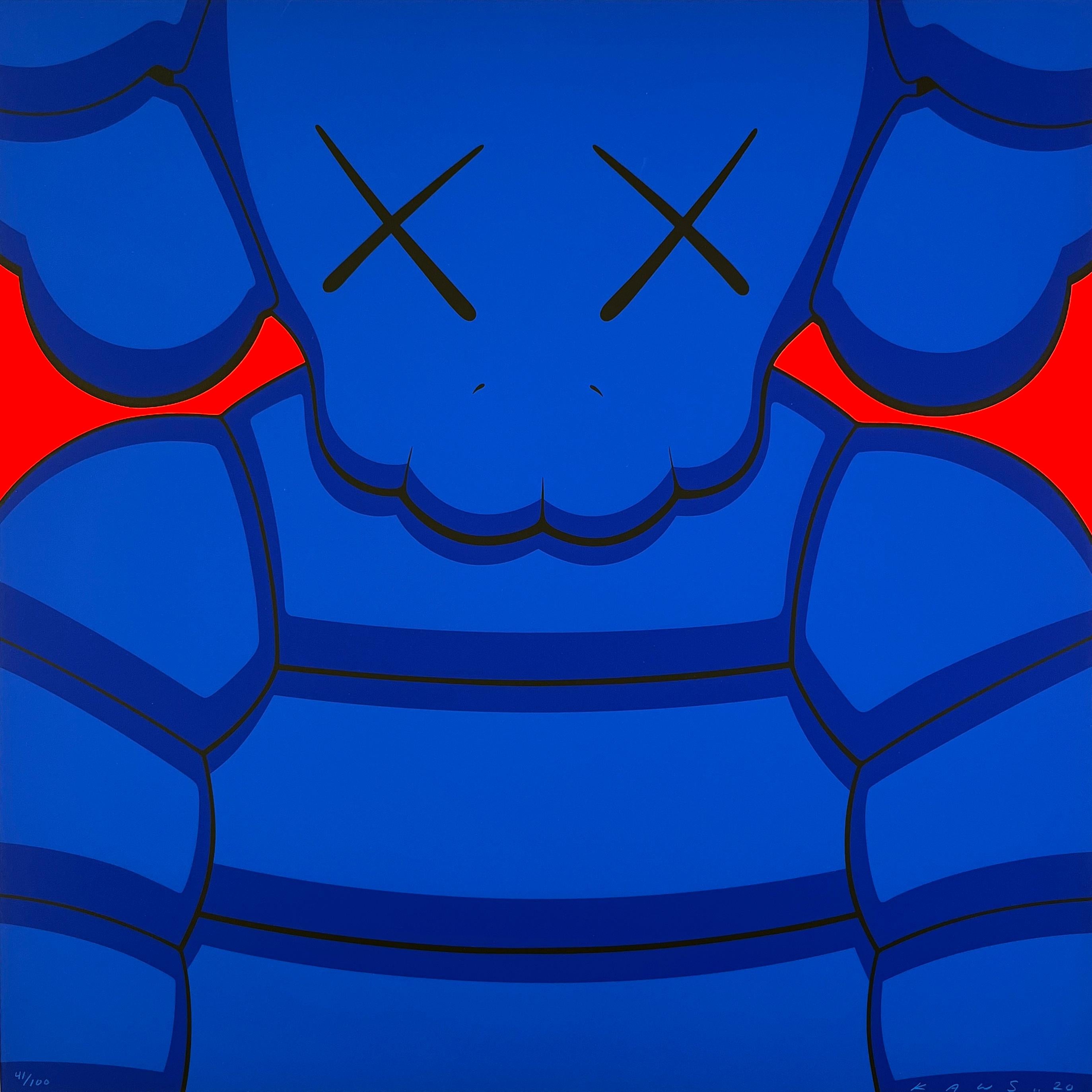 What Party (Blue) - Print by KAWS