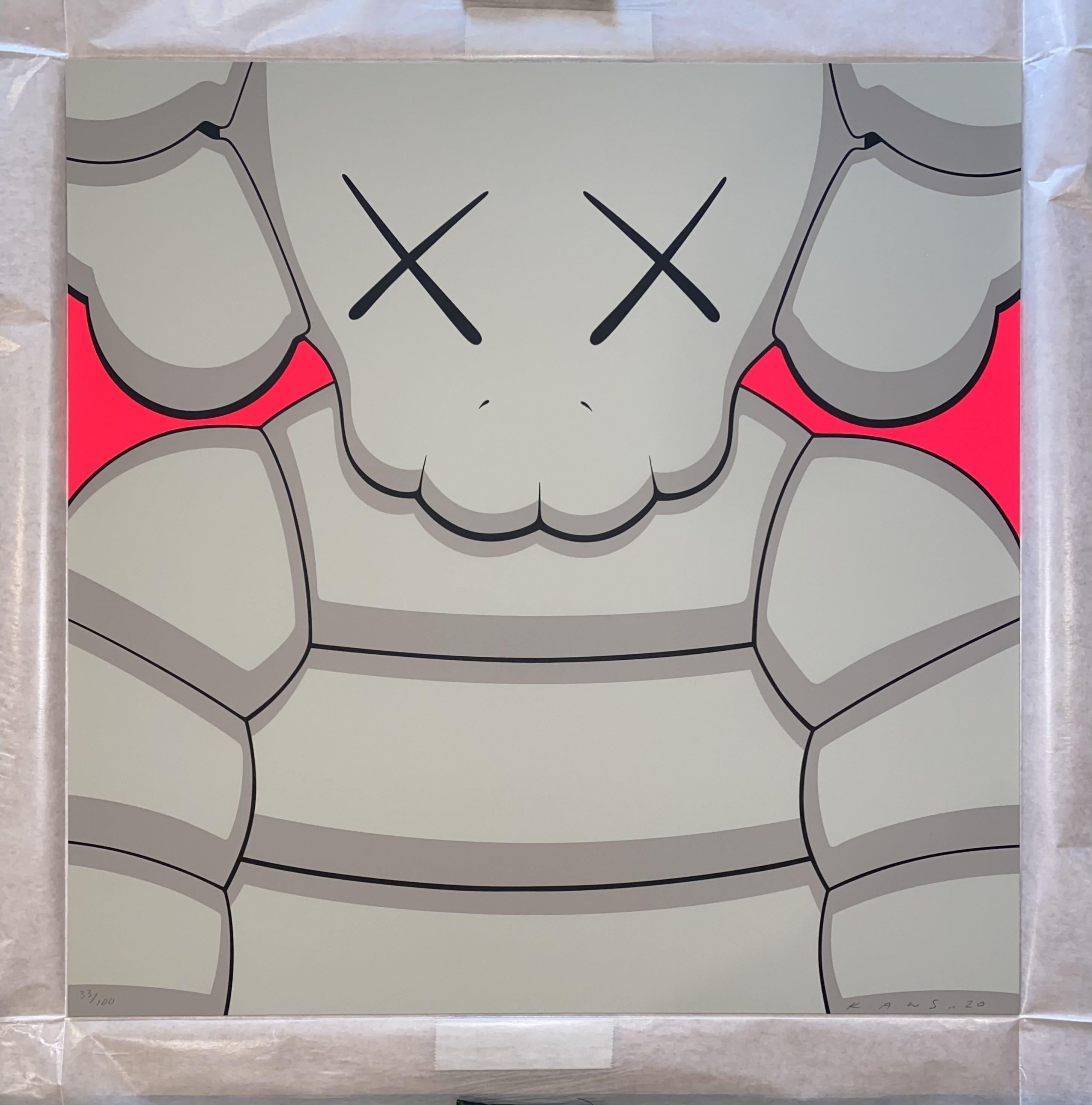 What Party (Grey) - Print by KAWS