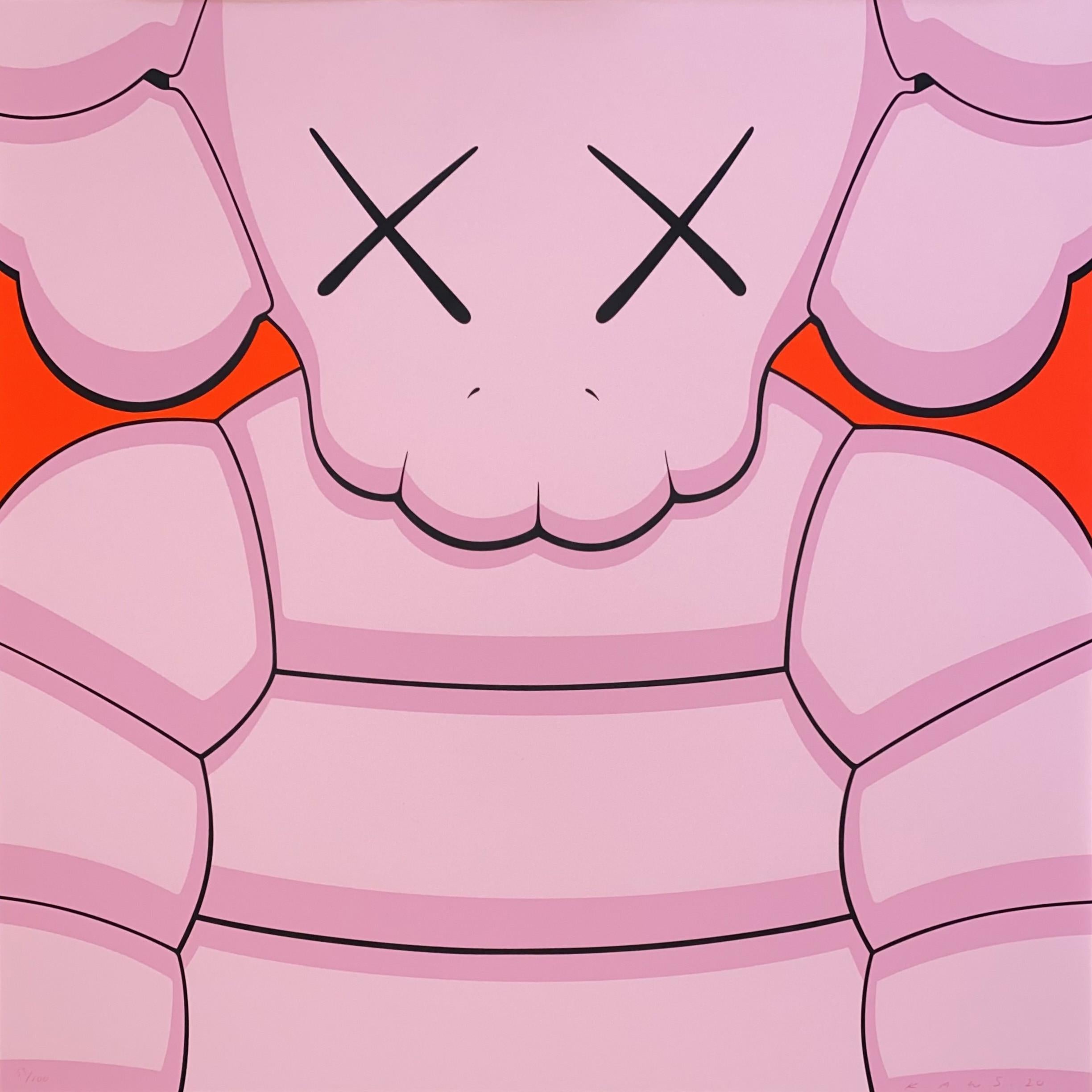 KAWS Still-Life Print - What Party (Light Pink)
