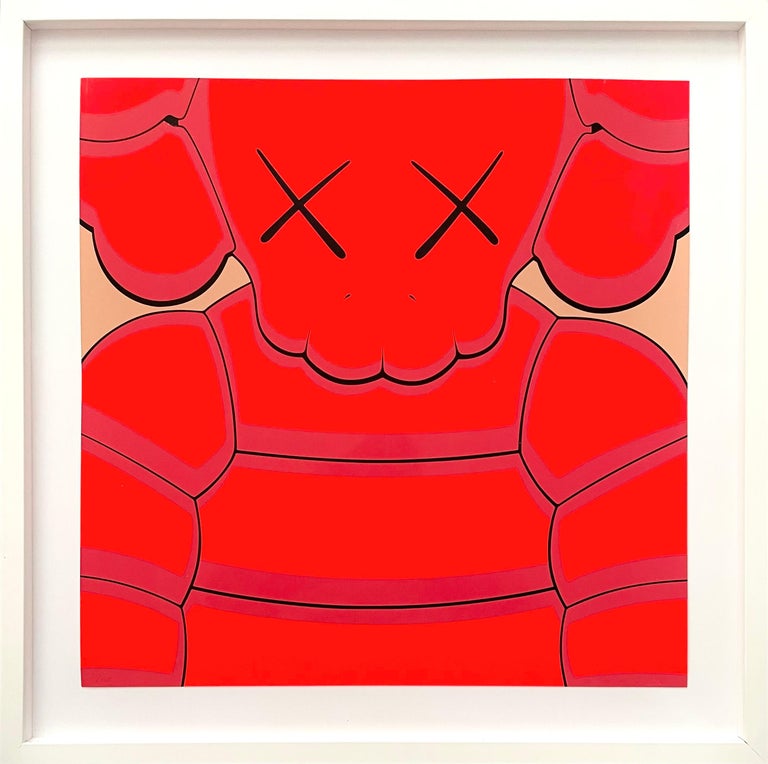 KAWS - What Party (Orange), KAWS For Sale at 1stDibs | orange kaws