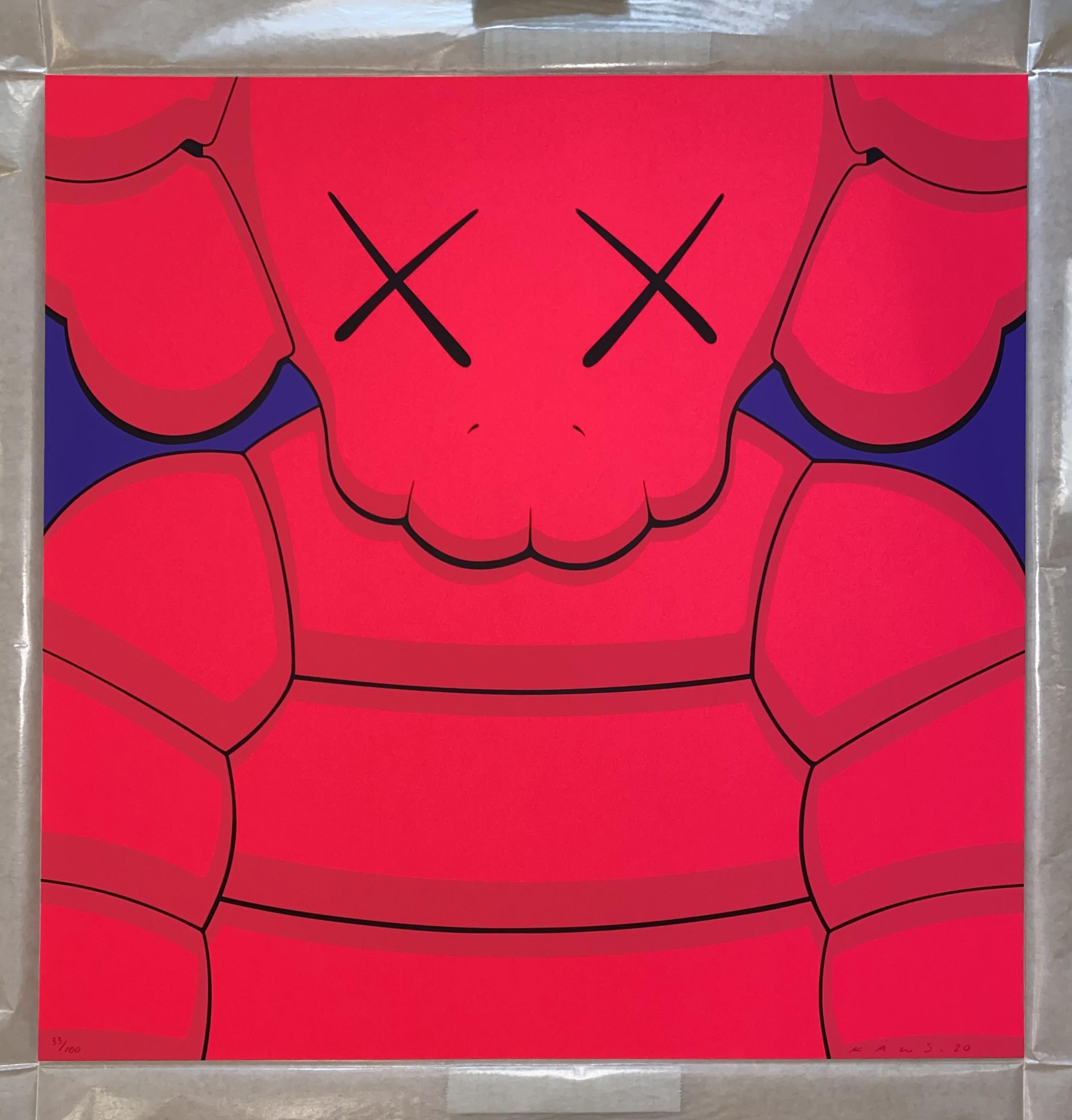 What Party (Pink) - Print by KAWS