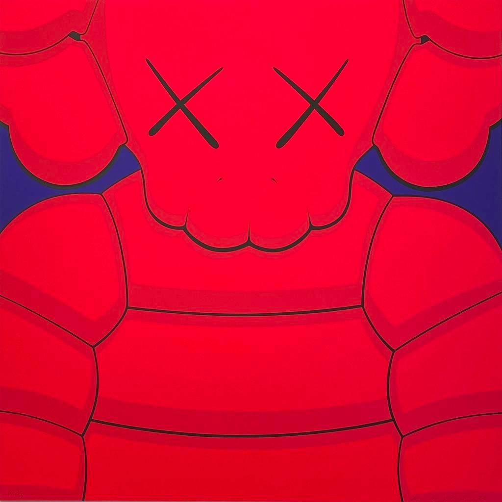 What Party - Pink - Print by KAWS