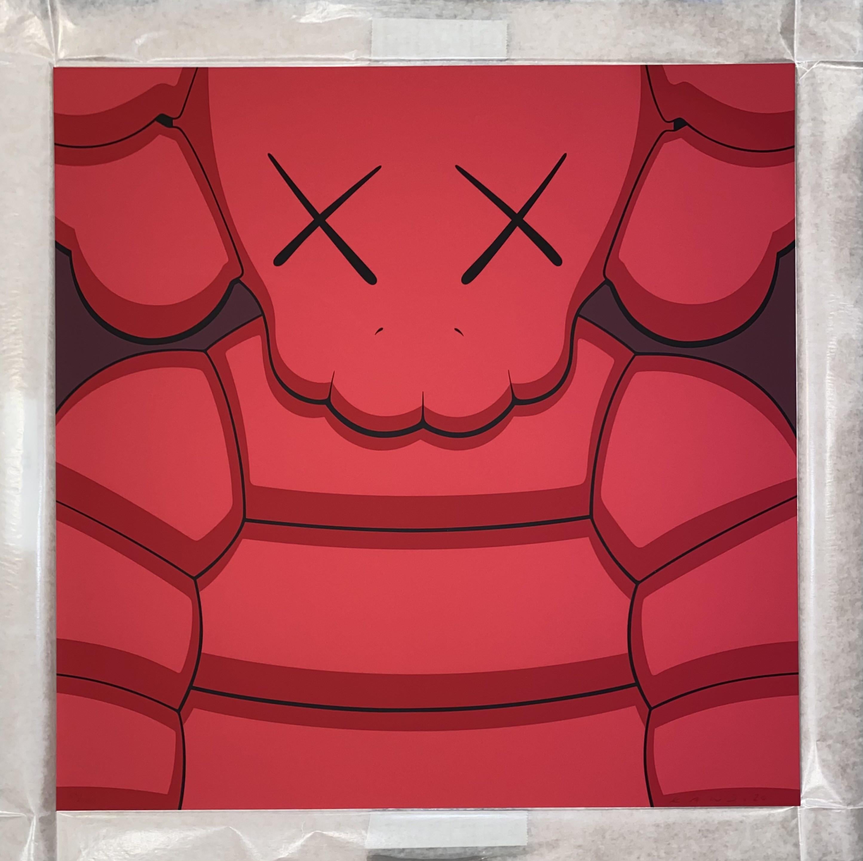 What Party (Red) - Print by KAWS