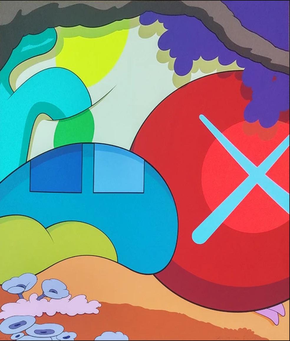 KAWS KAWS Poster Art 2008 (KAWS Kanye West 808s and Heartbreak) at