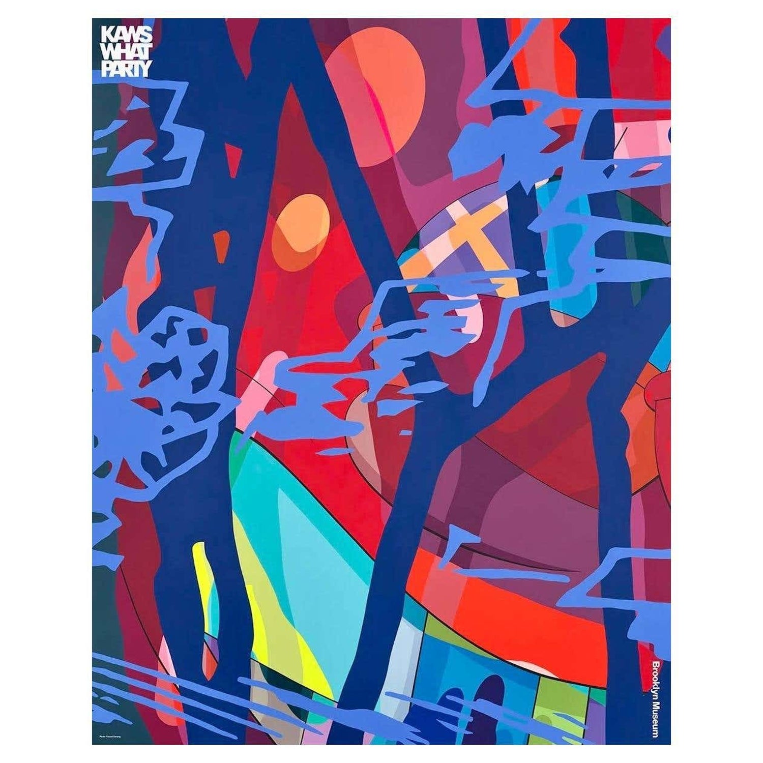 KAWS 'Score Years' Poster (KAWS Brooklyn Museum 2021) For Sale at 1stDibs