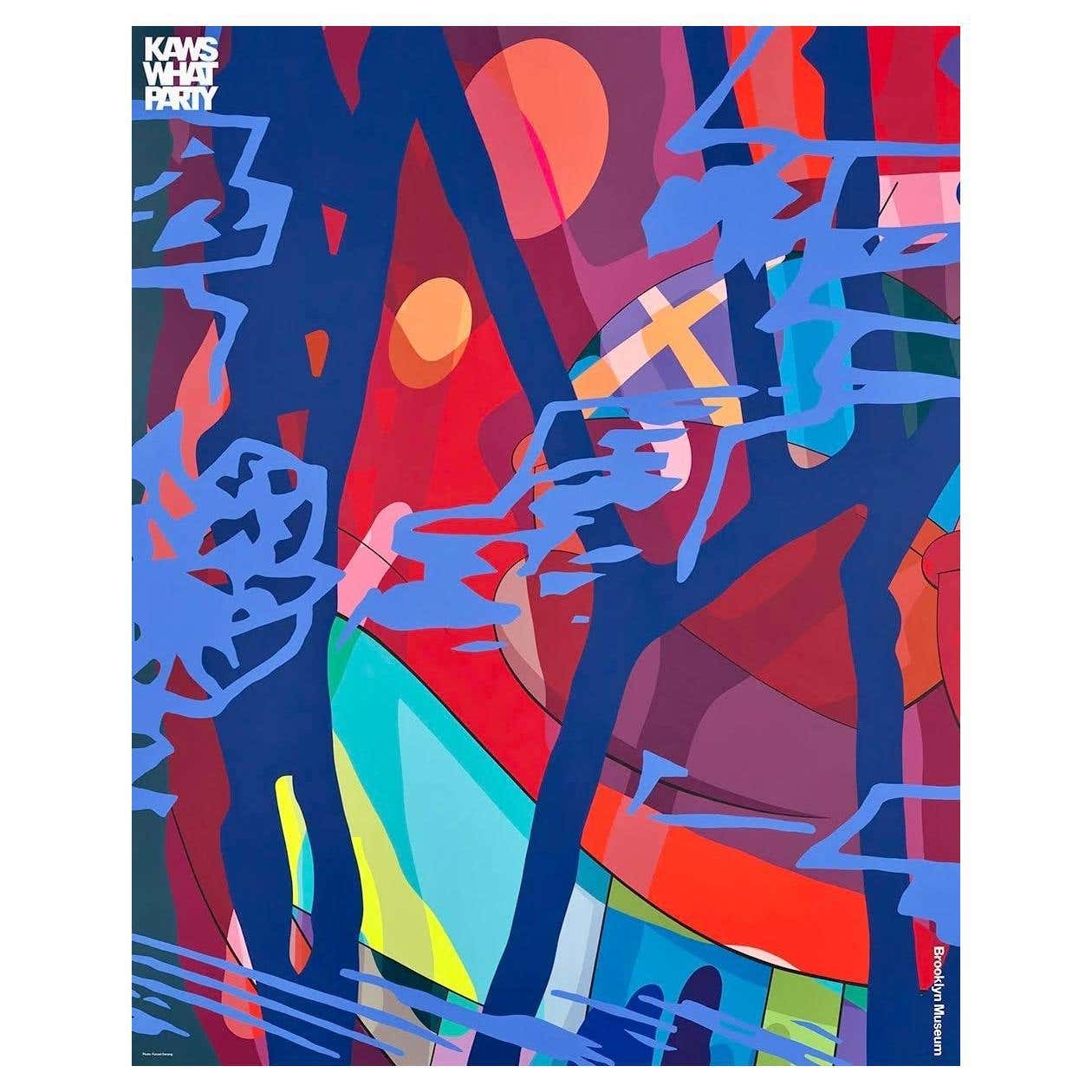 KAWS 'Score Years' Poster (KAWS Brooklyn Museum 2021)