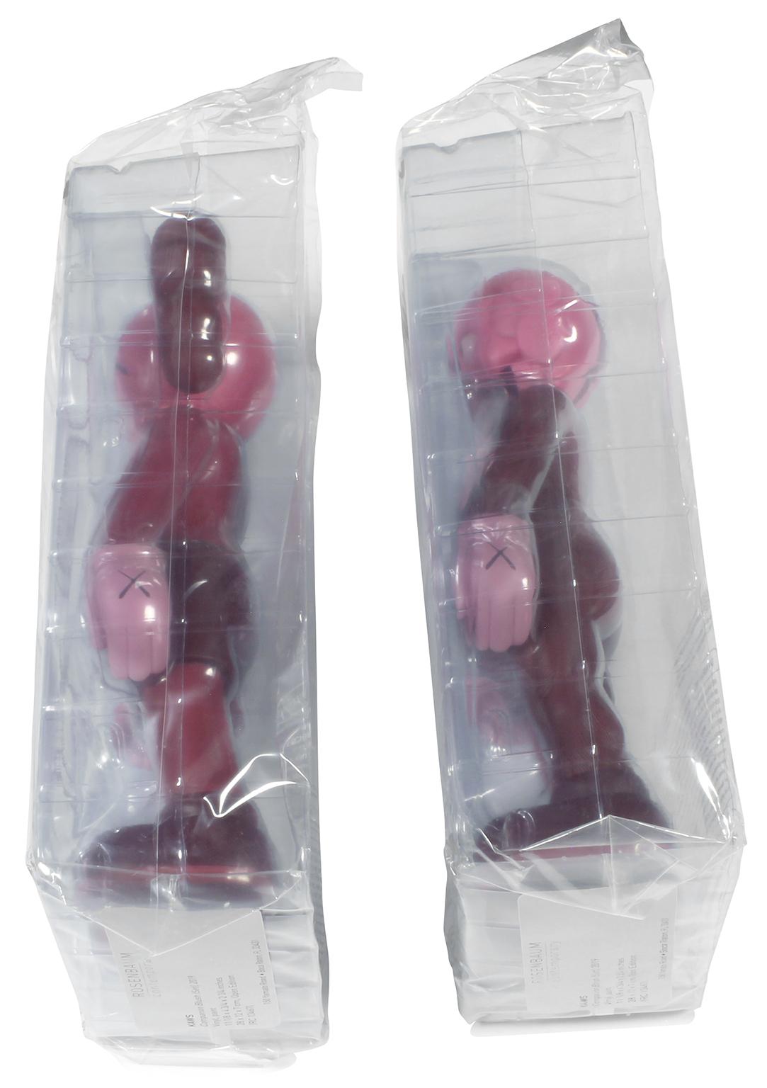 Companion Blush Set of two painted vinyl figures in original packaging from Medicom Toy Corp. From KAWS' (a.k.a. Brian Donnelly's) open edition release in 2019. 