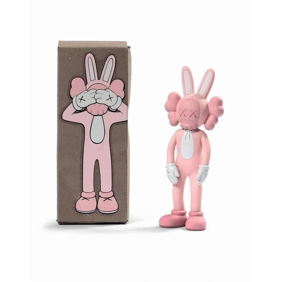 Accomplice (Pink) - Sculpture by KAWS