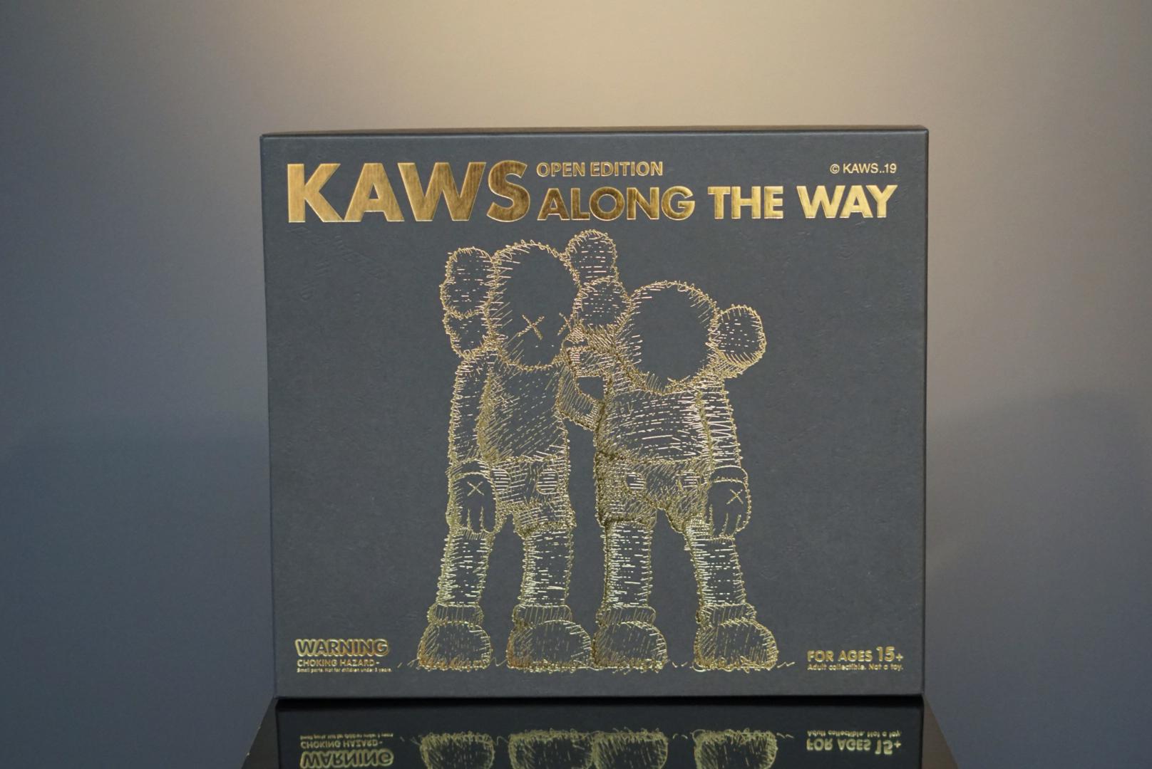 Designed by KAWS, this iconic toy figurine set is part of the open edition series, from 2019. Along The Way 