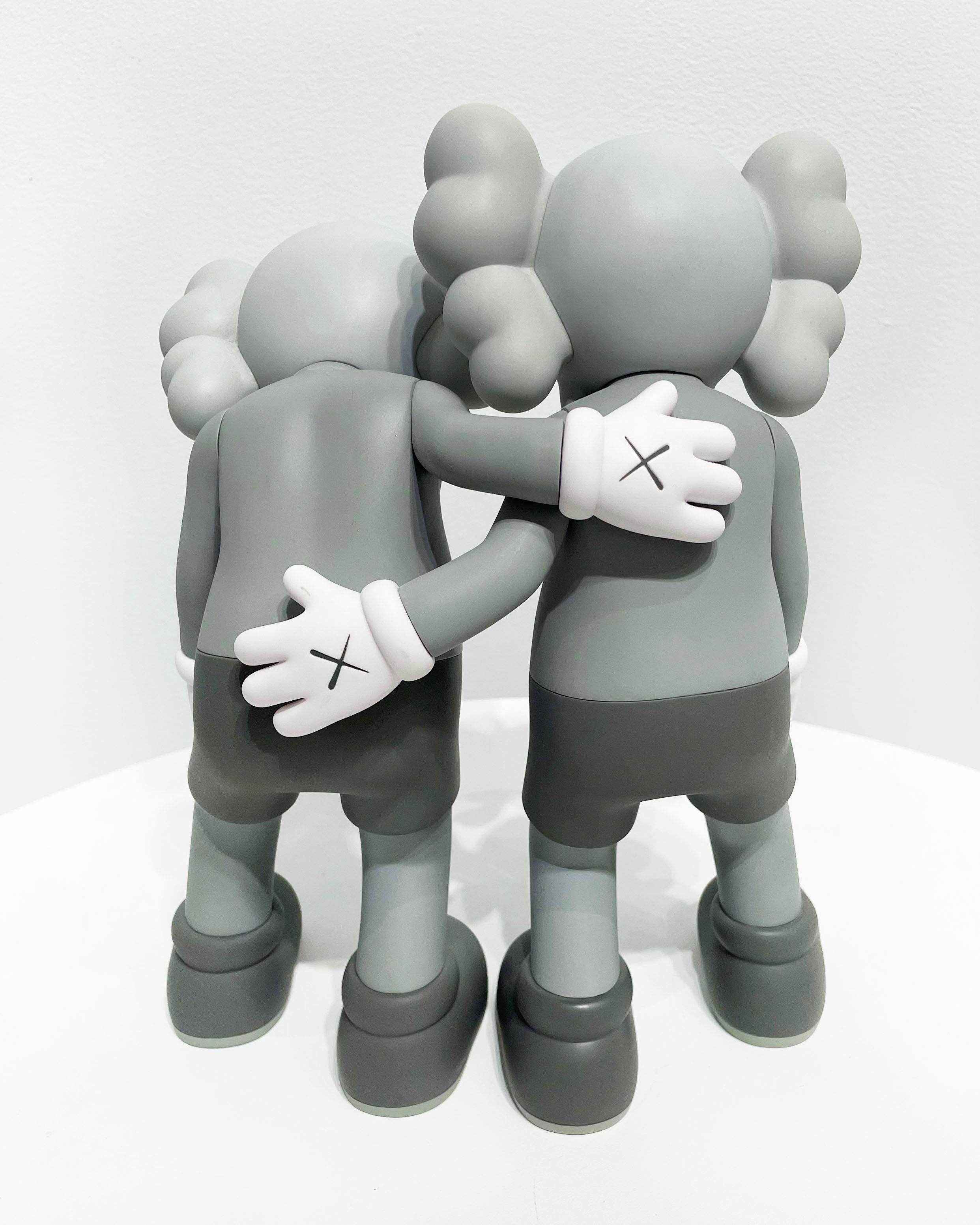 Along The Way (Gray) - Contemporary Sculpture by KAWS