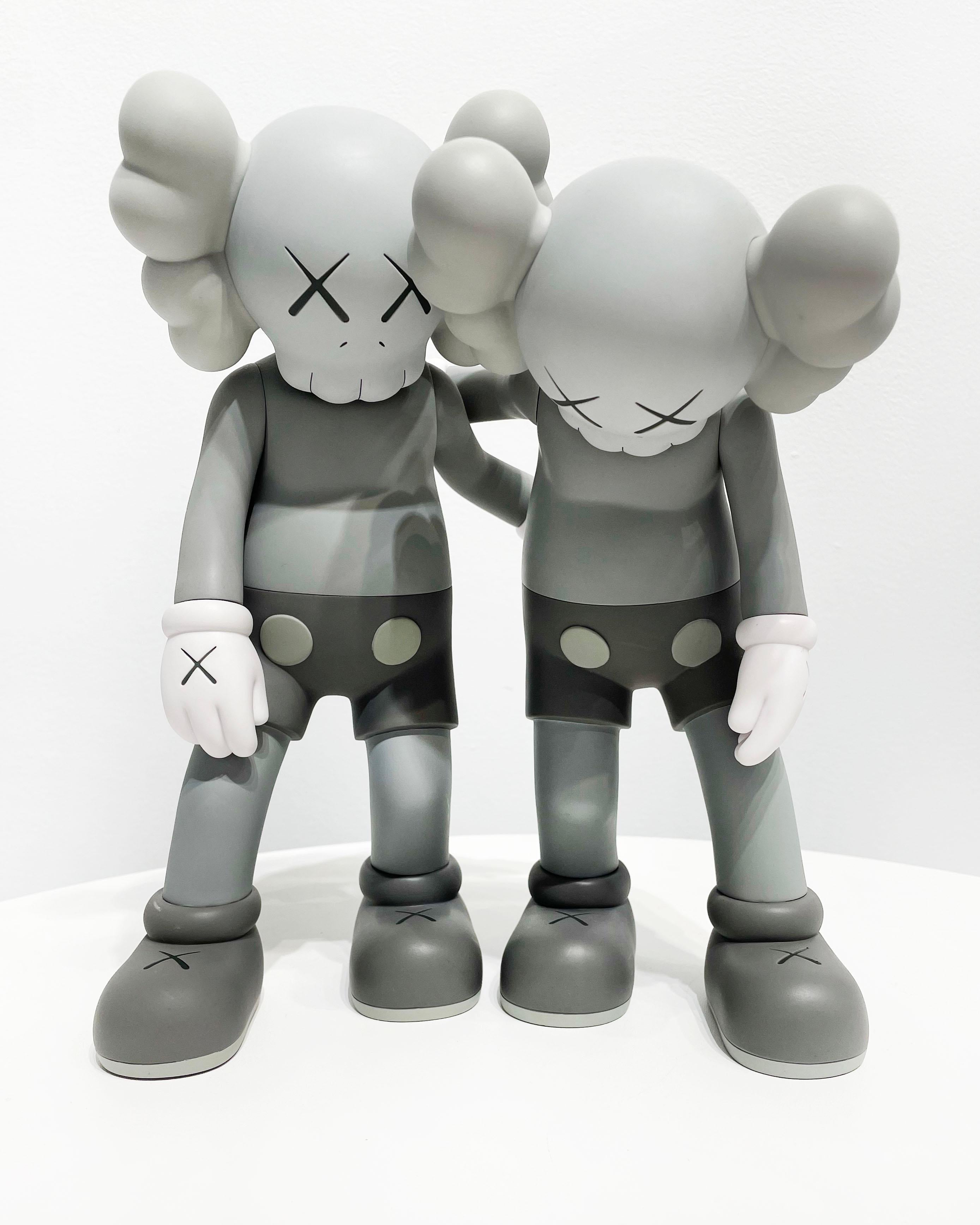 Along The Way (Gray) - Sculpture by KAWS