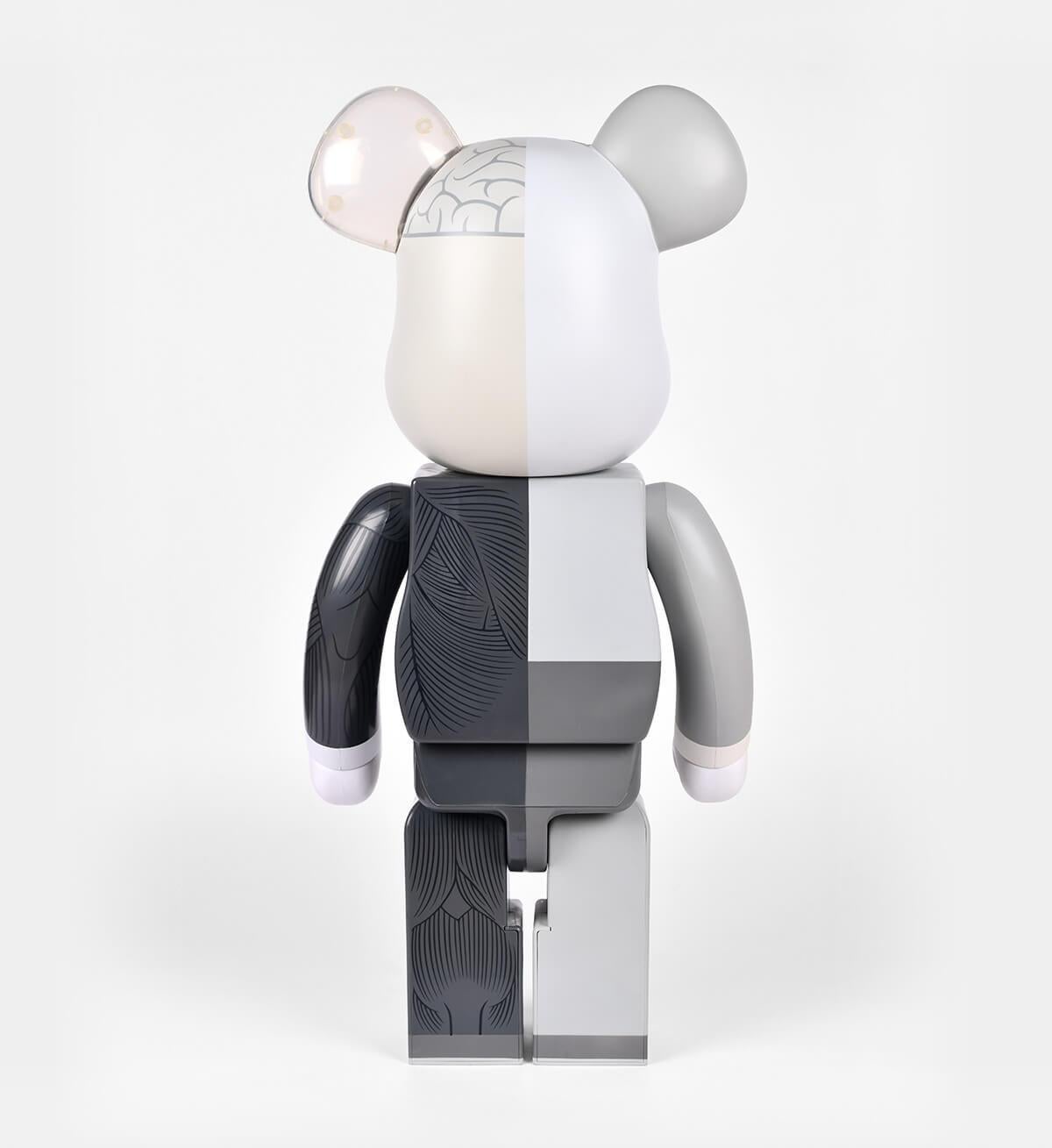 Bearbrick Kaws Grey Dissected 1000% - Abstract Sculpture by KAWS