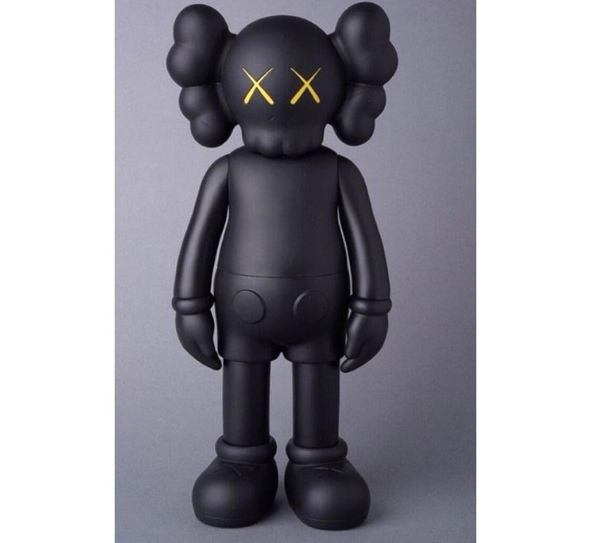 Black Companion Open Edition - Sculpture by KAWS