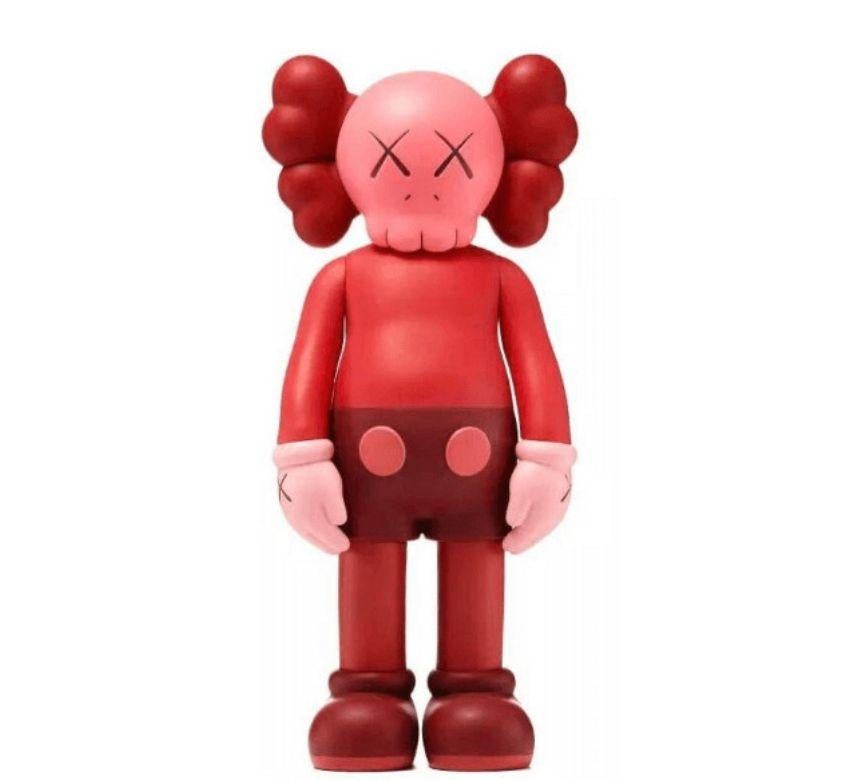 Blush Companion - Sculpture by KAWS