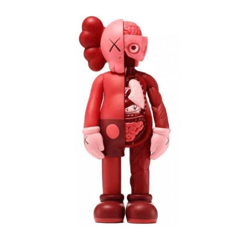 Ausgestelltes Kompanion aus Schlauch – Art von KAWS