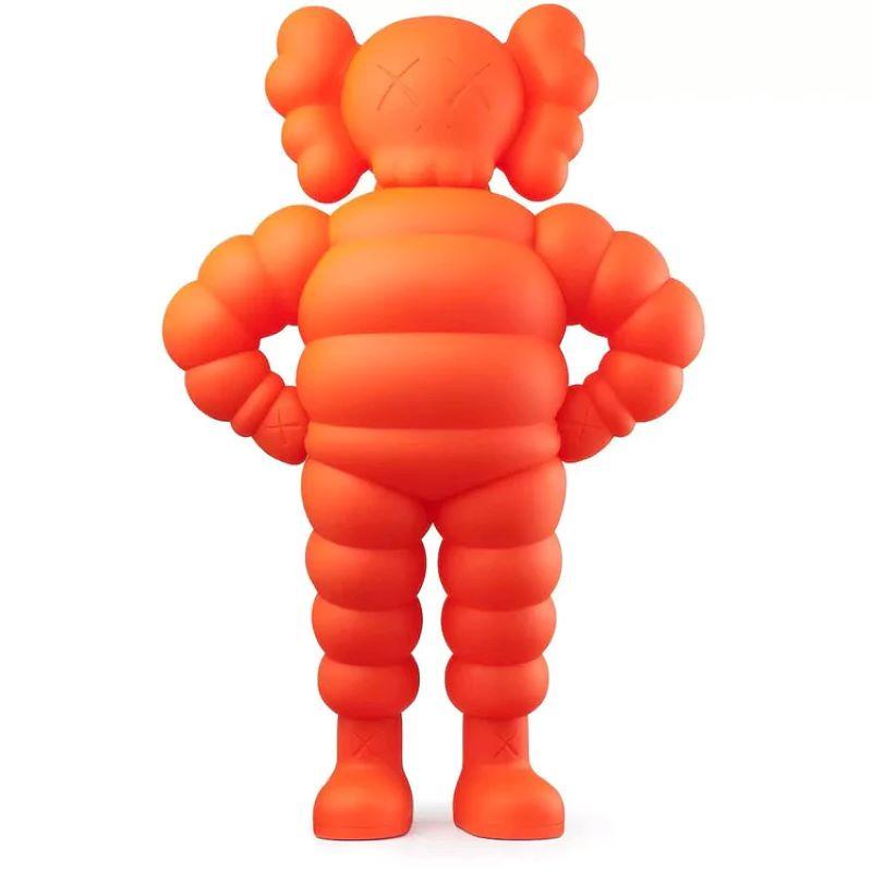 KAWS Abstract Sculpture - Chum 20th Anniversary - orange
