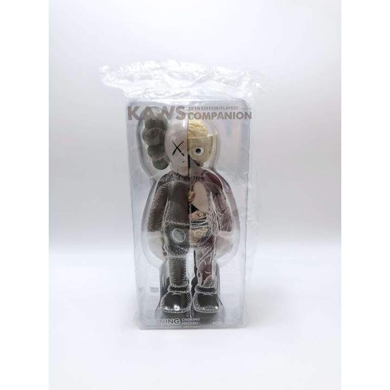 Companion Flayed (Brown) - Sculpture by KAWS