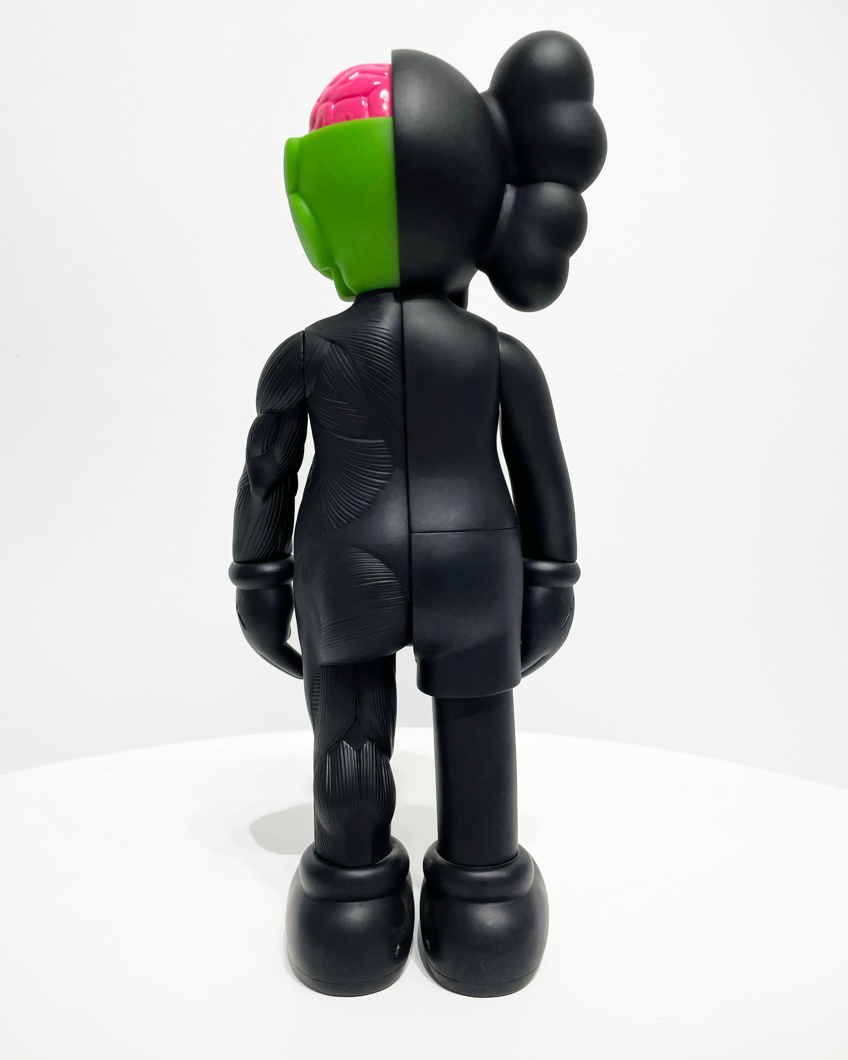 Companion Flayed (Black) - Contemporary Sculpture by KAWS