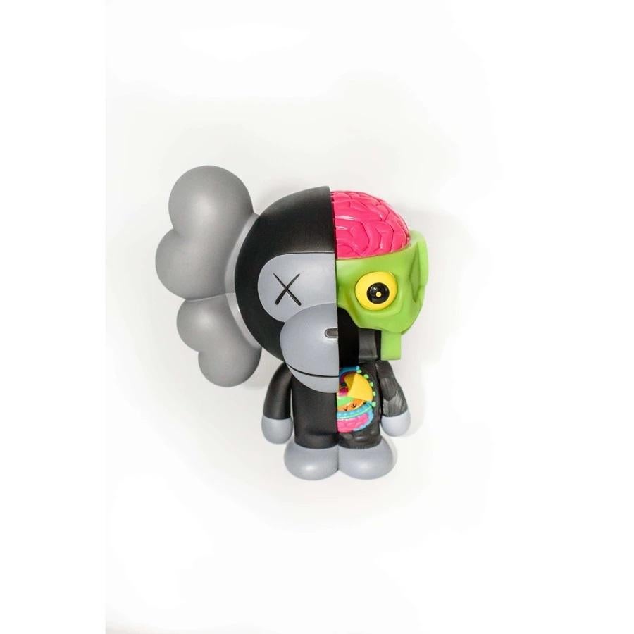 Dissected Milo (Black) - Sculpture by KAWS