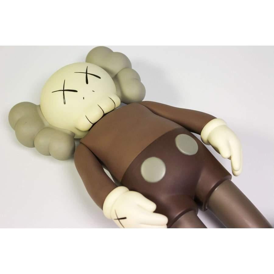 Five Years Later Companion (Brown) - Contemporary Sculpture by KAWS