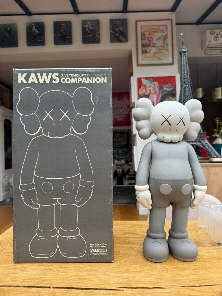 KAWS Five Years Later Companion Grey