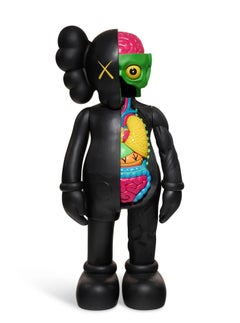 Four Foot Companion - Black Dissected by KAWS